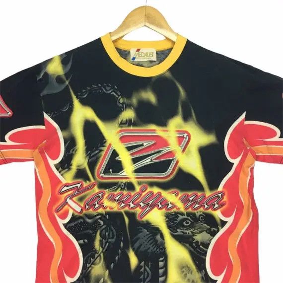 Japanese Brand Vtg MEDALIST KAMIYAMA JAPAN Designer Tee Shirt Dragon Ryu Size US M / EU 48-50 / 2 - 2 Thumbnail