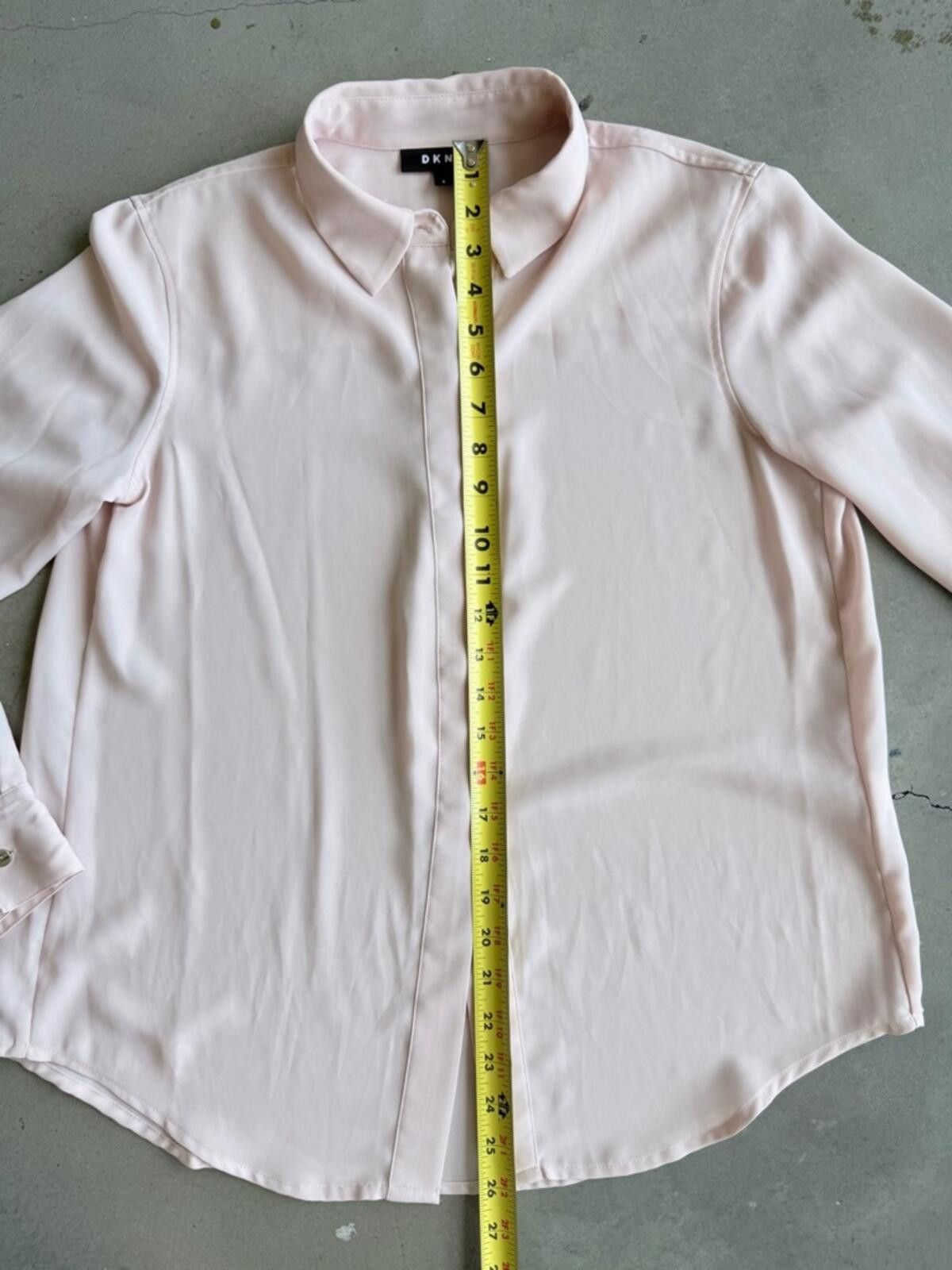 DKNY DKNY / Button Up Blouse / Blush Pink Size S / US 4 / IT 40 - 10 Thumbnail