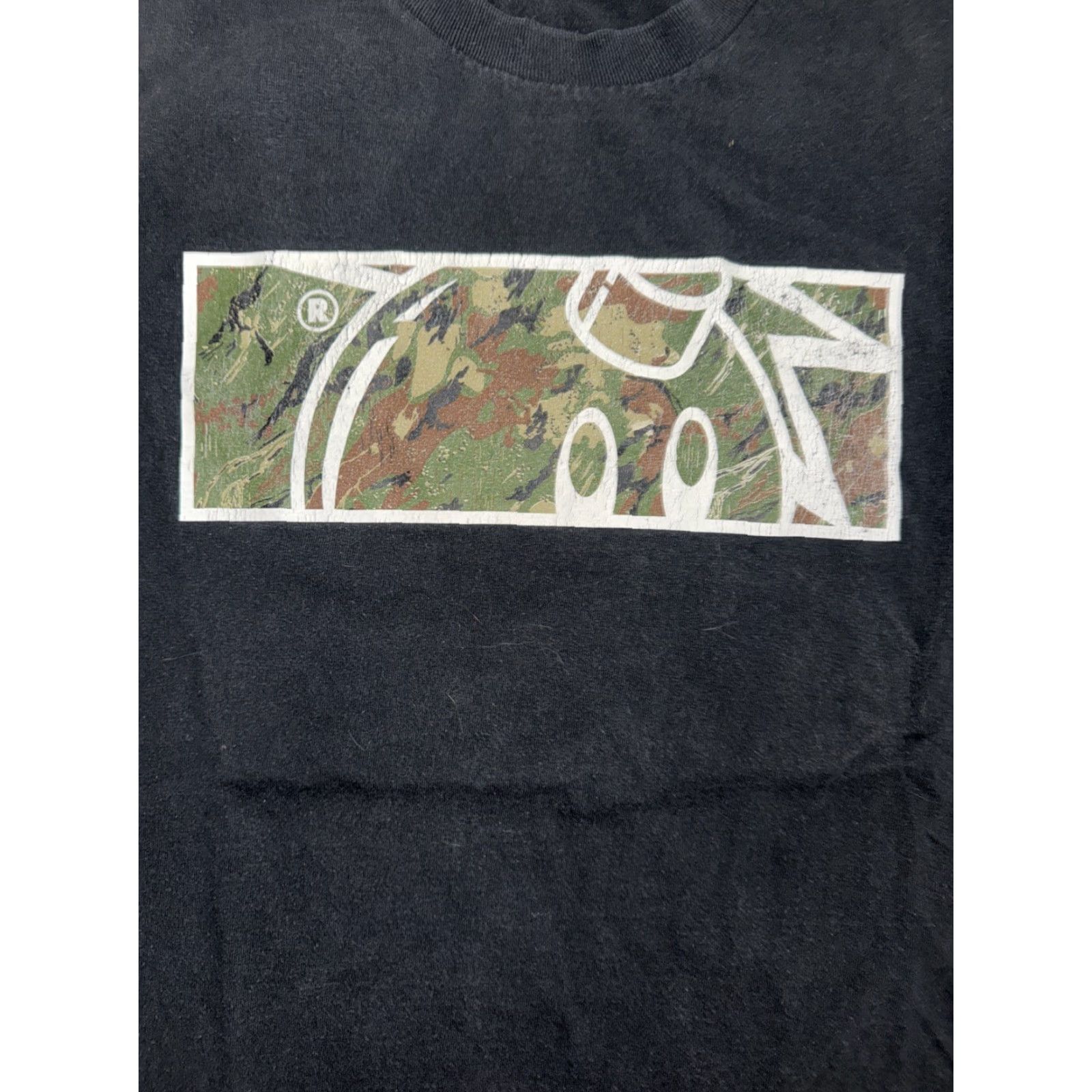 The Hundreds VINTAGE The Hundreds Camo Box Logo T-Shirt Black L Mens Shirt 21x28 Streetwear Graffiti Skater Art Logo Short Sleeve Crew Neck 100% Cotton Size US L / EU 52-54 / 3 - 2 Thumbnail