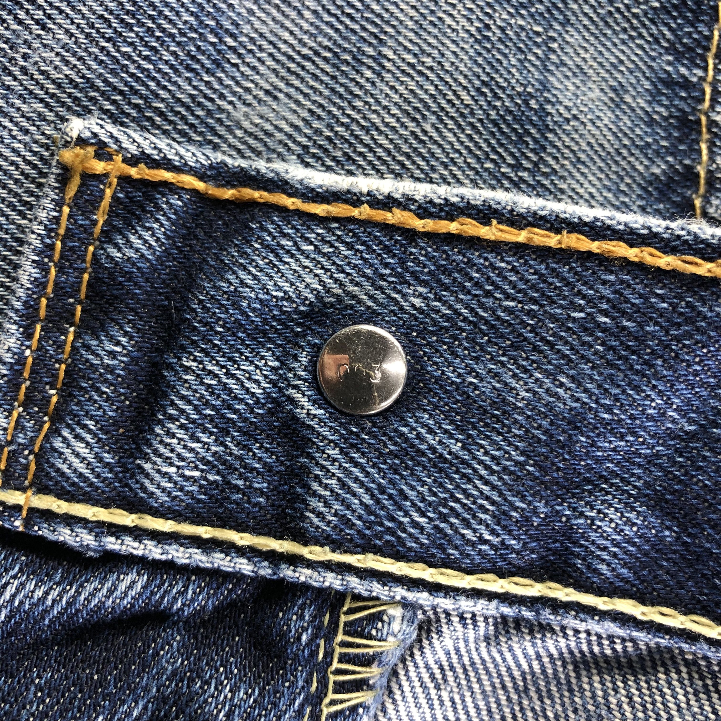 Levi's × Vintage Vintage Levis 501 Jeans-J4476 Size 33" - 8 Thumbnail