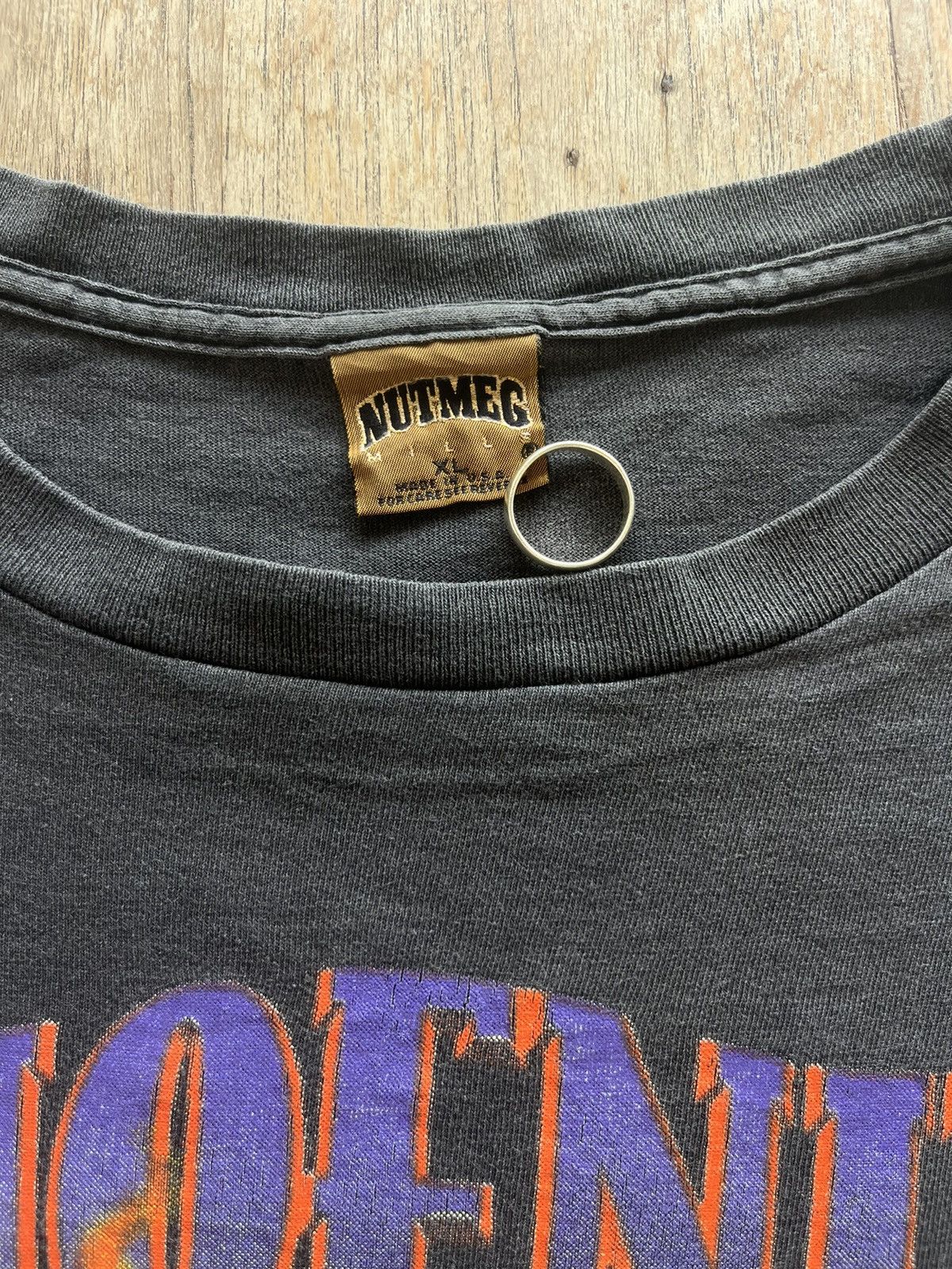 NBA × Nutmeg × Vintage Vintage PHOENIX SUNS 1993 NBA by Nutmeg tshirt Size US XL / EU 56 / 4 - 5 Thumbnail