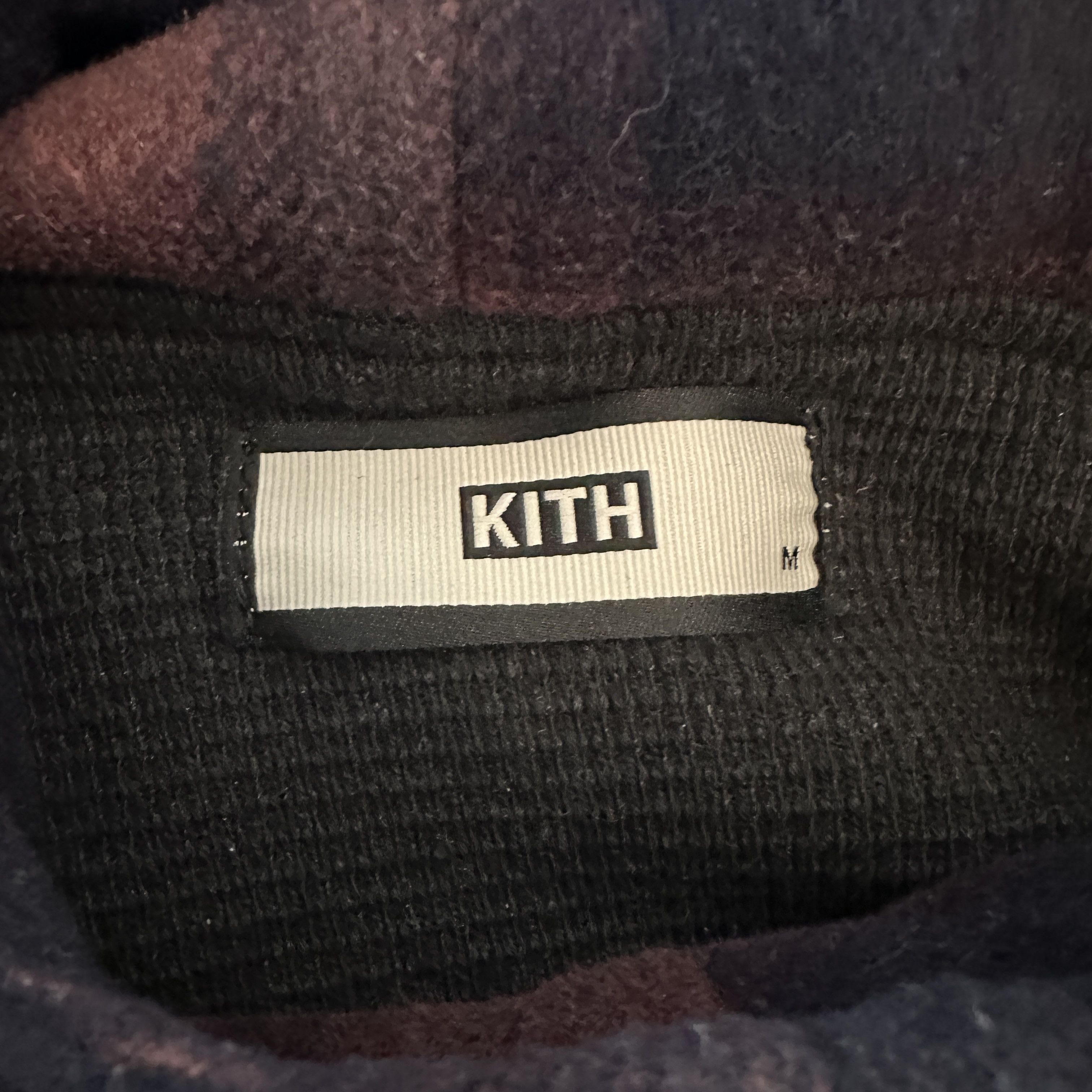 Kith Kith Harrison Plaid Hoodie Size M - Overdyed Red Size US M / EU 48-50 / 2 - 2 Thumbnail