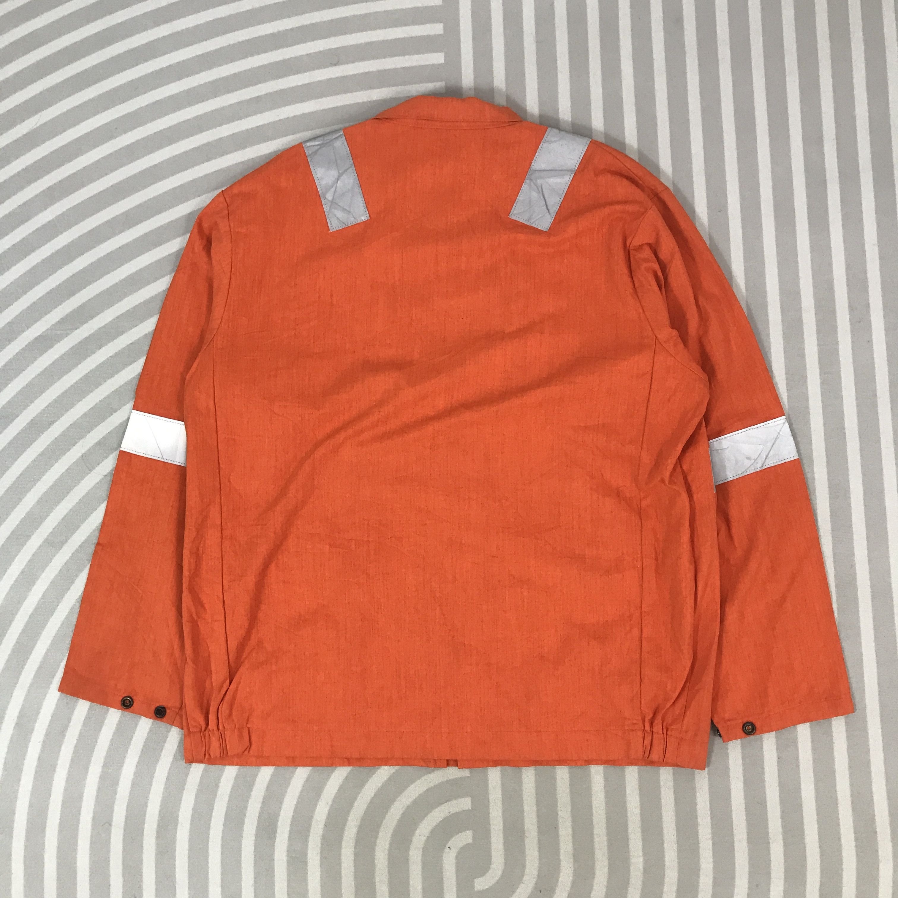 Japanese Brand Vintage Exon Mobil Esso Oil brand Racing japan Jacket Size US L / EU 52-54 / 3 - 3 Thumbnail