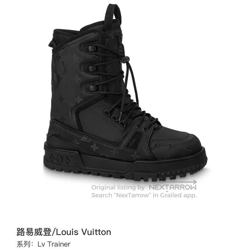 Louis Vuitton Louis Vuitton Black Trainer Snow Boots for Men 0079. Size US 10 / EU 43 - 9 Thumbnail