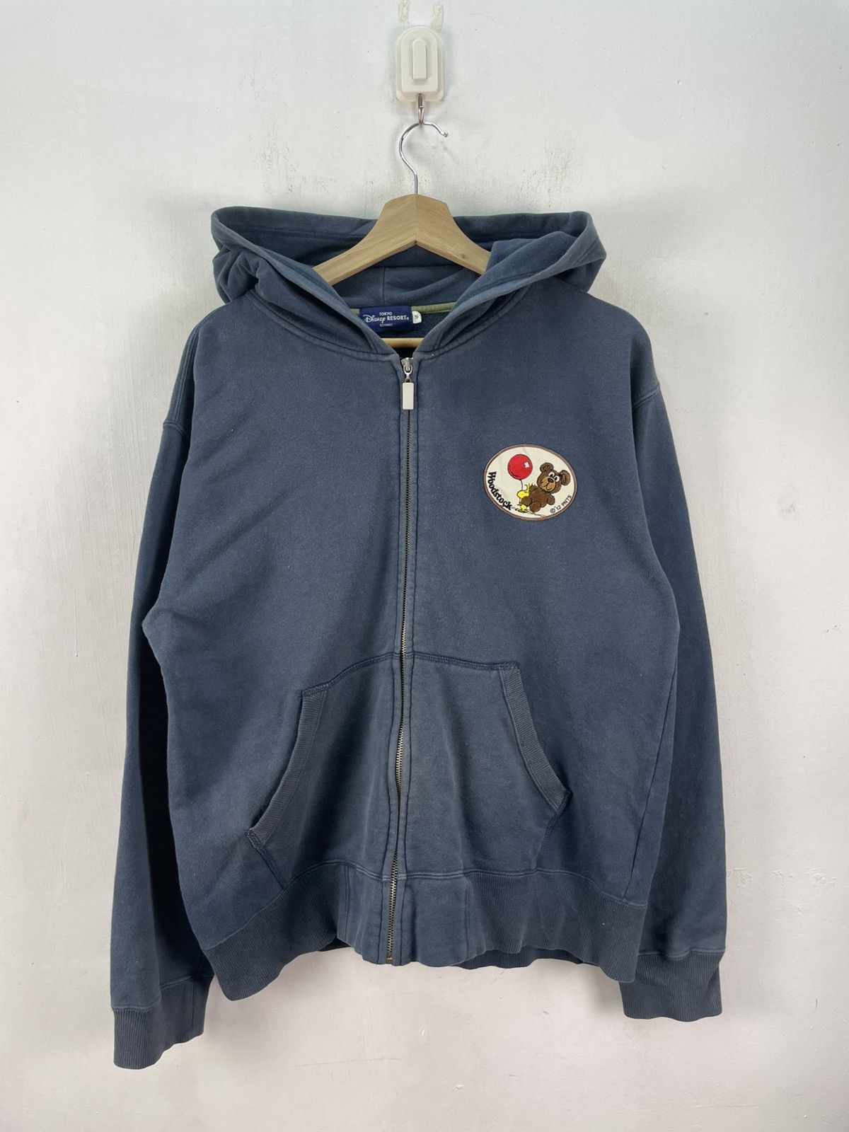 Disney × Mickey Mouse × Vintage Tokyo Disney Resort Woodstock Hoodie Sweatshirt Vintage Y2K Size US S / EU 44-46 / 1 - 1 Thumbnail