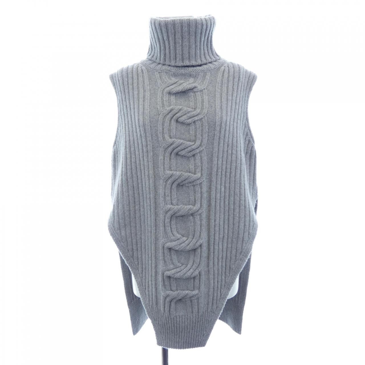Stella McCartney Stella Mccartney Stella McCartney Cashmere Vest Textile Tops 6K04773S2414 DUTY FREE for USA Size ONE SIZE - 1 Thumbnail
