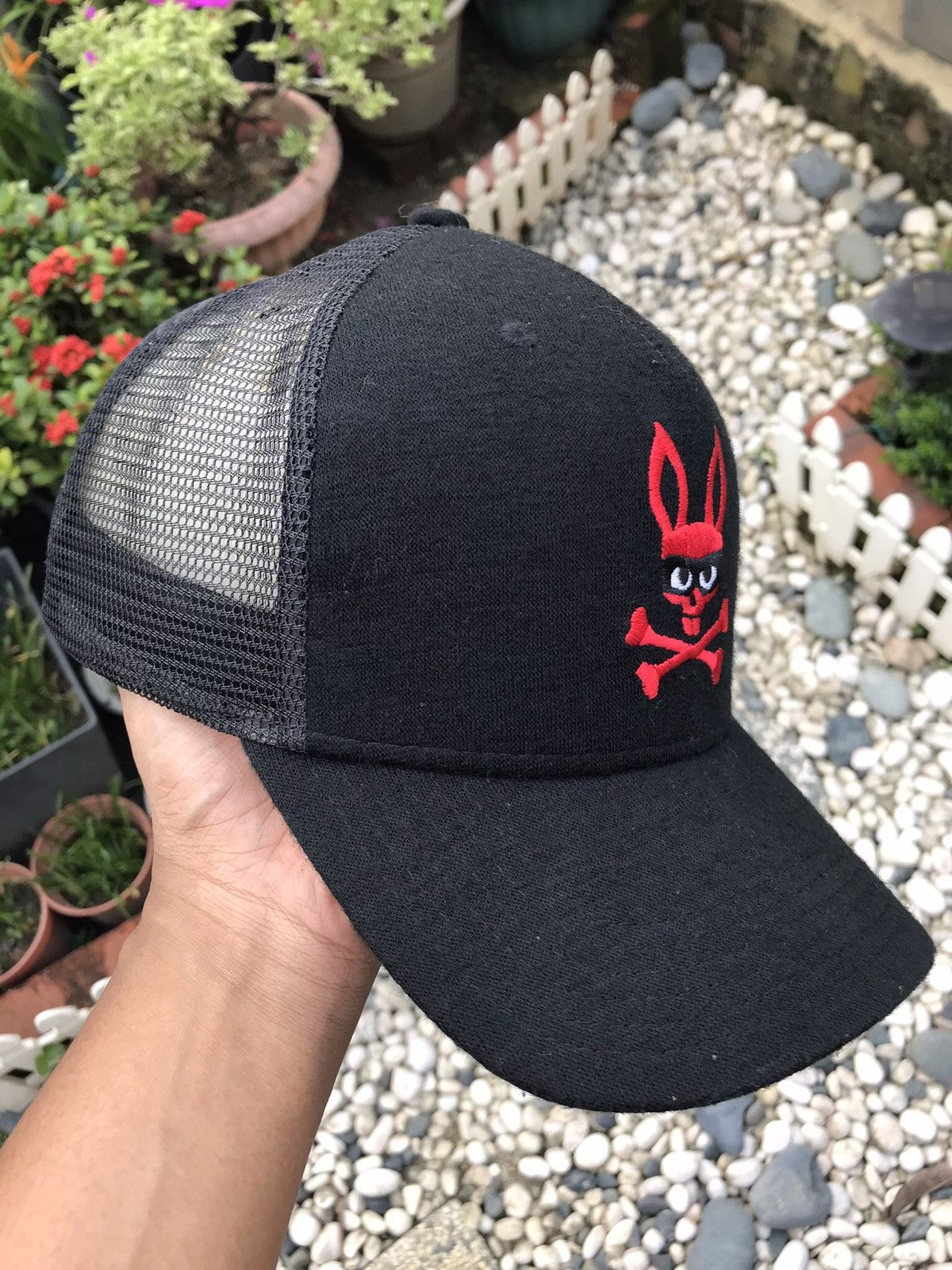 Designer PSYCHO BUNNY CAP HAT BY ROBERT GODLEY Size ONE SIZE - 4 Thumbnail