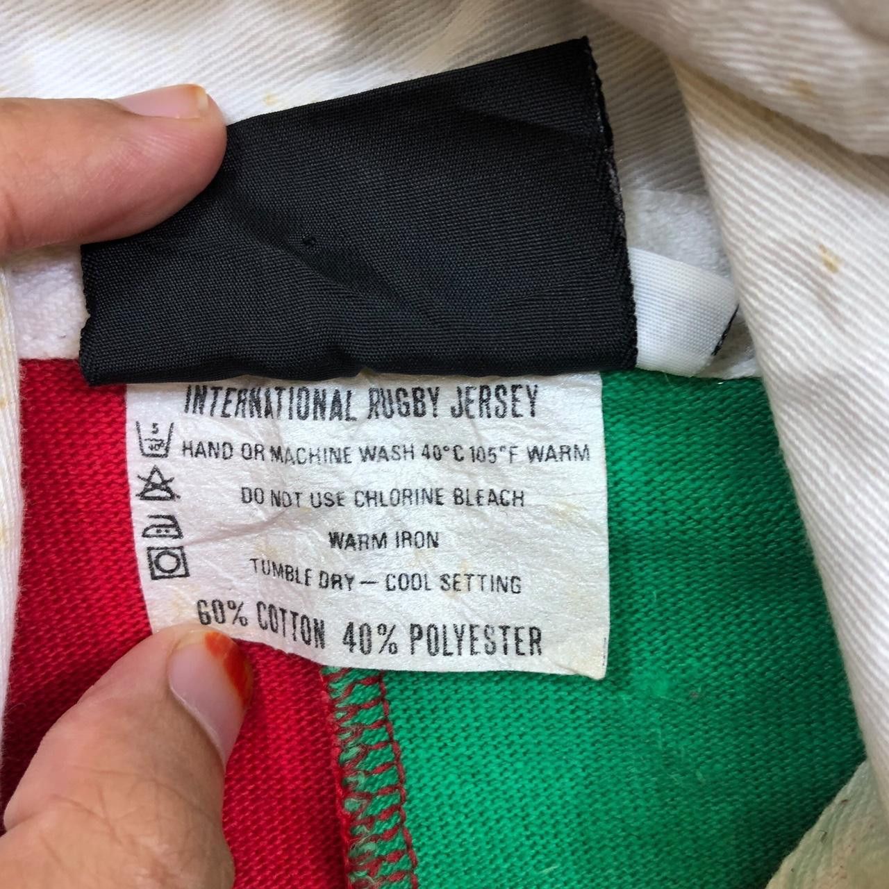 Canterbury of New Zealand Vintage 90’ CANTERBURY UGLY RUGBY Jersey Polo Tee Shirt Top Size US M / EU 48-50 / 2 - 6 Thumbnail