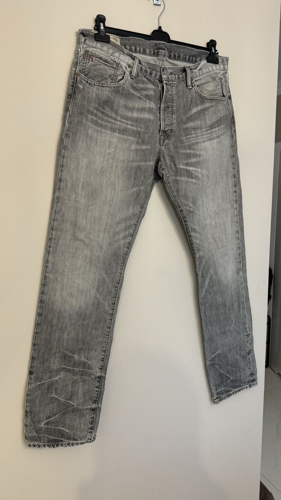 Polo Ralph Lauren Polo Ralph Lauren gray jeans denim 36x34 rare vintage Size US 36 / EU 52 - 2 Thumbnail