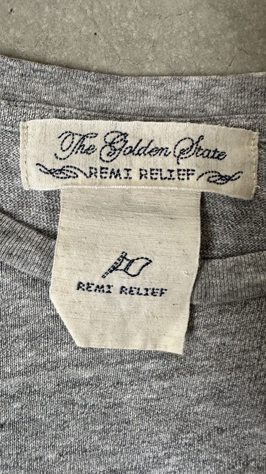 Other REMI RELIEF THE GOLDEN STATE US RRE TEE Size US M / EU 48-50 / 2 - 3 Thumbnail