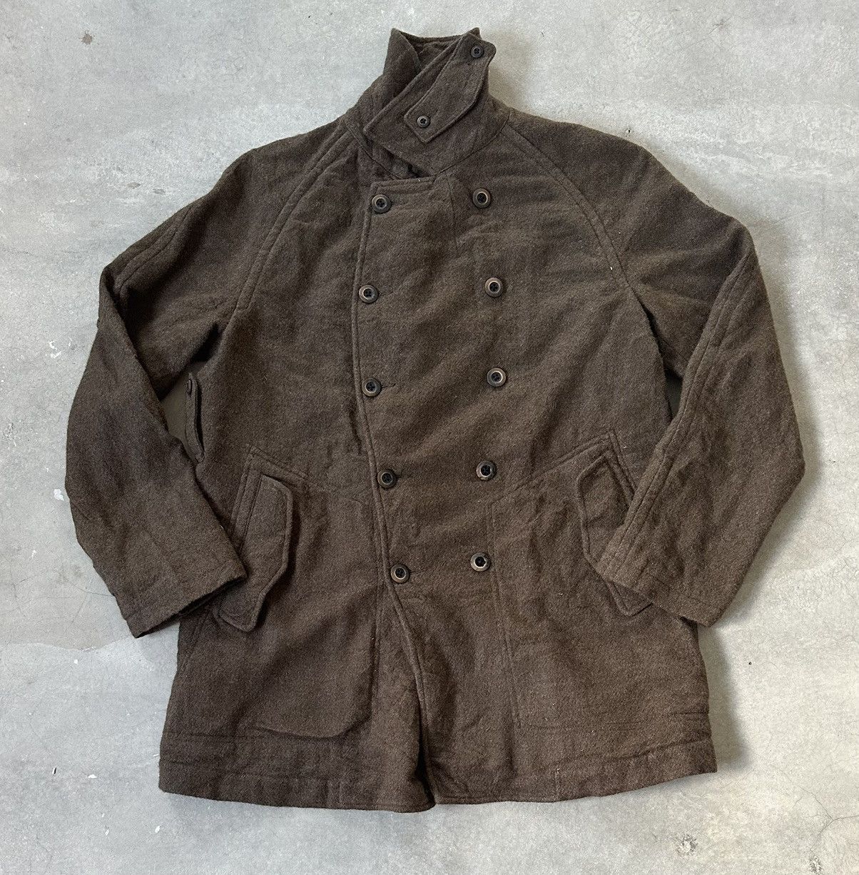 Margaret Howell MHL UTILITY WOOL COAT Size US L / EU 52-54 / 3 - 1 Thumbnail