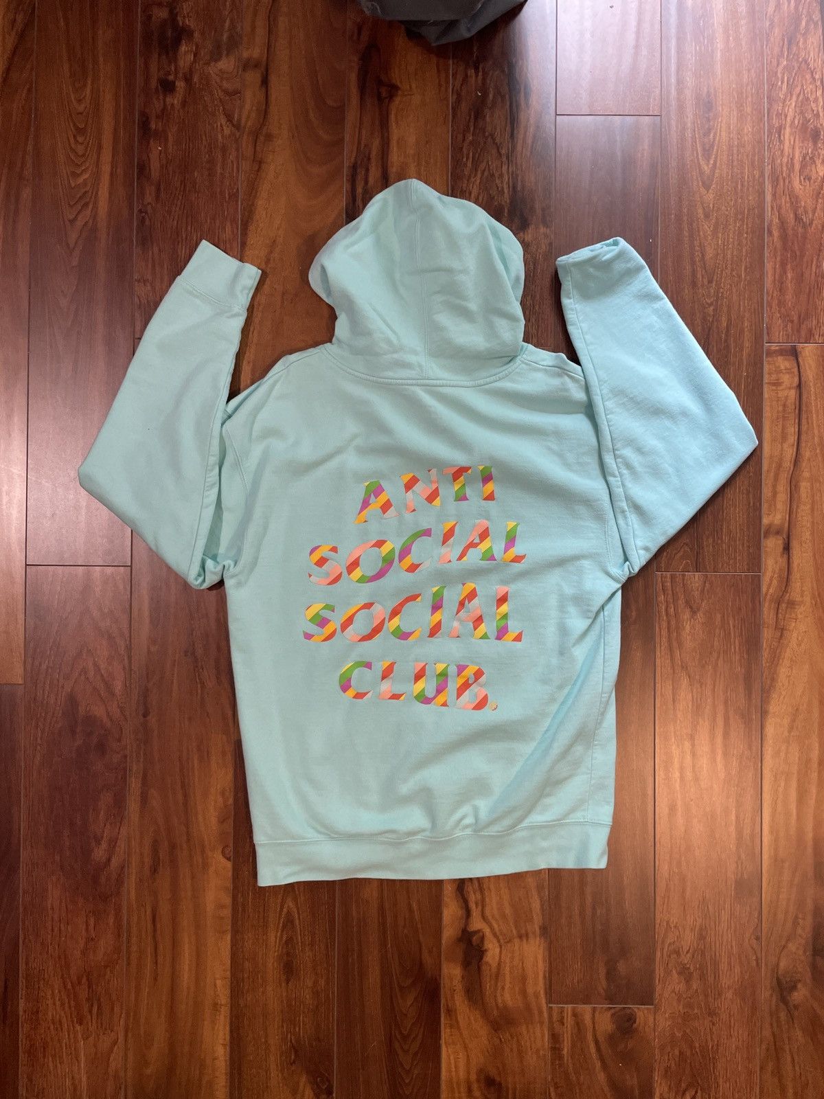 Anti Social Social Club ASSC Mint Hoodie Size US L / EU 52-54 / 3 - 2 Thumbnail