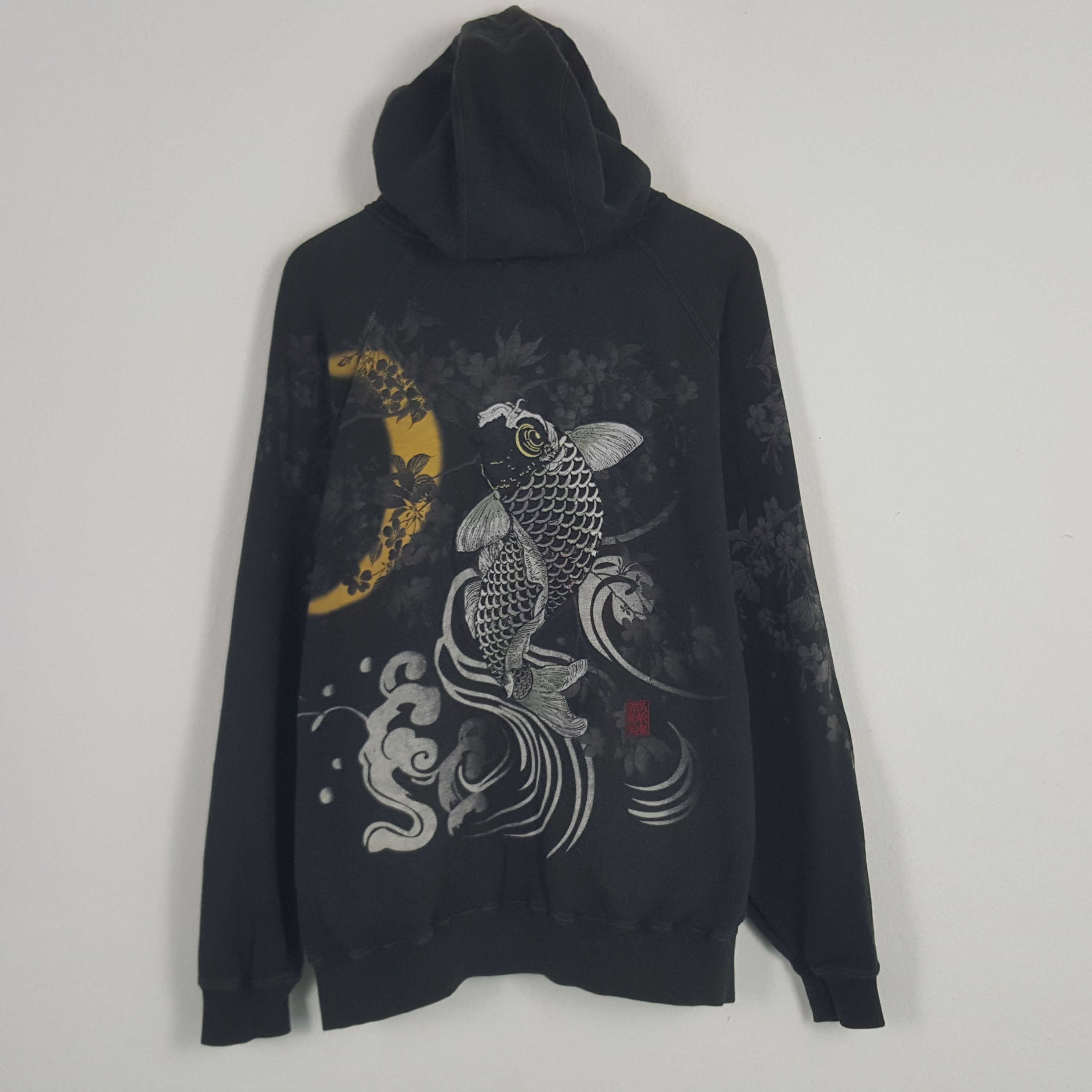 Japanese Brand × Vintage Vintage Karakuri Tamashii Japanese Zipper Jacket Hoodies Size US XXL / EU 58 / 5 - 1 Thumbnail