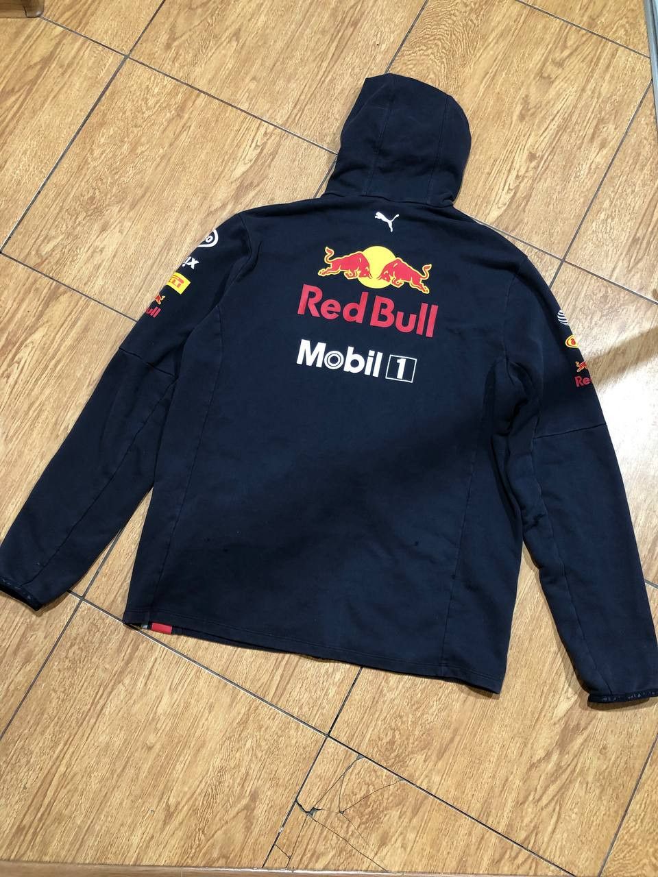 Puma vintage jacket Puma logo Red Bull Honda Aston Martin Y2K Size US XL / EU 56 / 4 - 24 Thumbnail