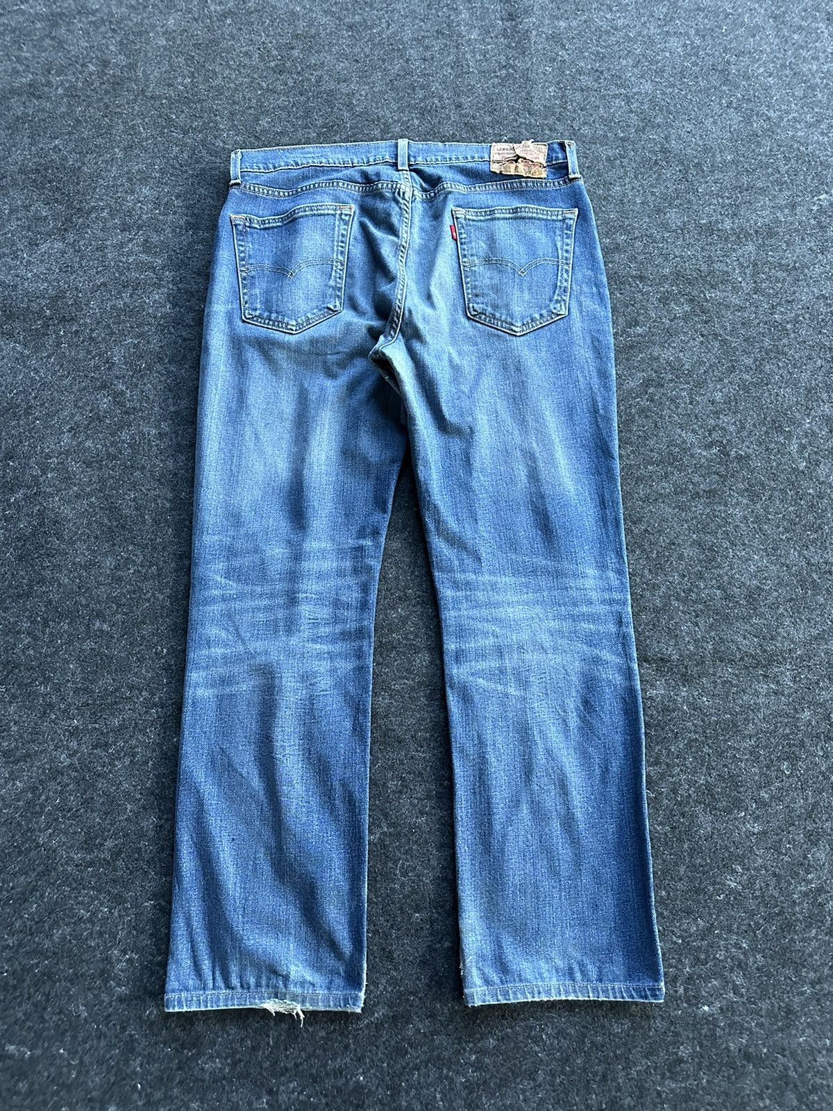 Levi's Levis 514 Y2k Mexico Distressed Denim D481 Size US 36 / EU 52 - 5 Thumbnail