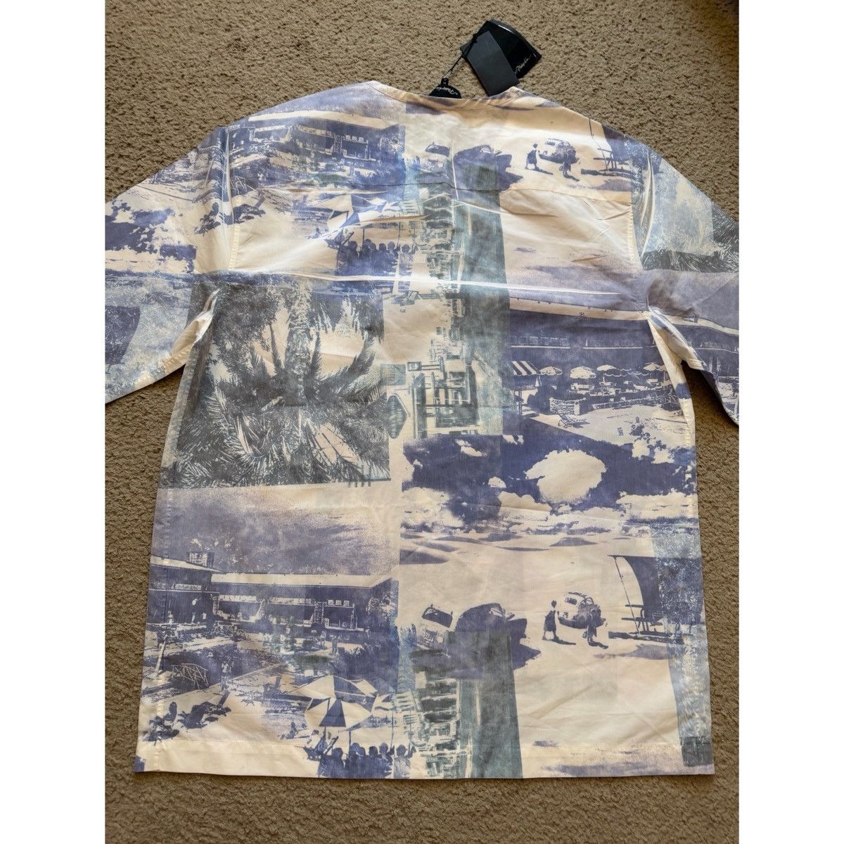 3.1 Phillip Lim 3.1 PHILLIP LIM BOXY POSTCARD PRINT WOVEN TOP Size US M / EU 48-50 / 2 - 16 Thumbnail