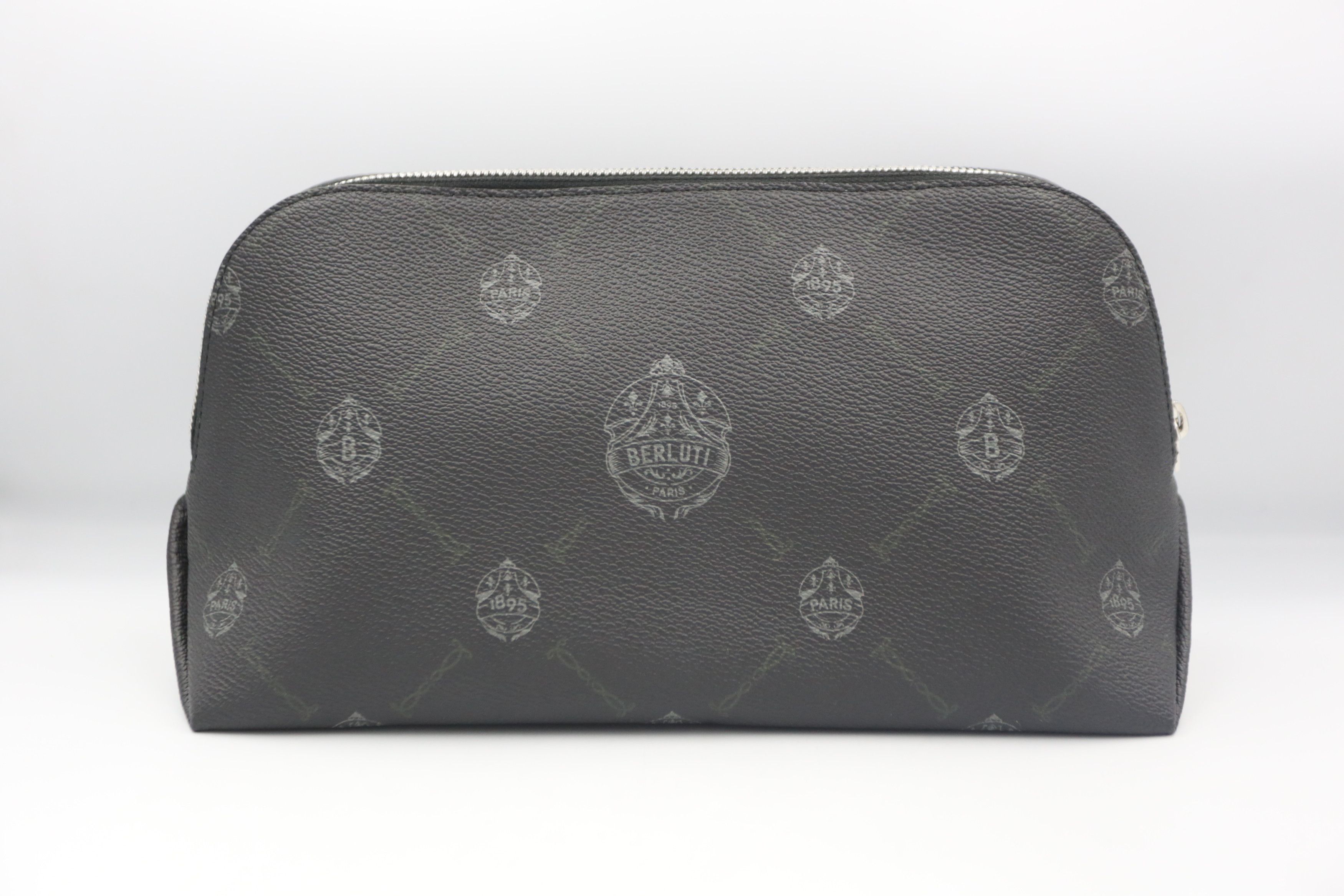 Berluti Berluti - KVA - F/W 21 - Signature Canvas & Leather Wash Bag Size ONE SIZE - 2 Thumbnail