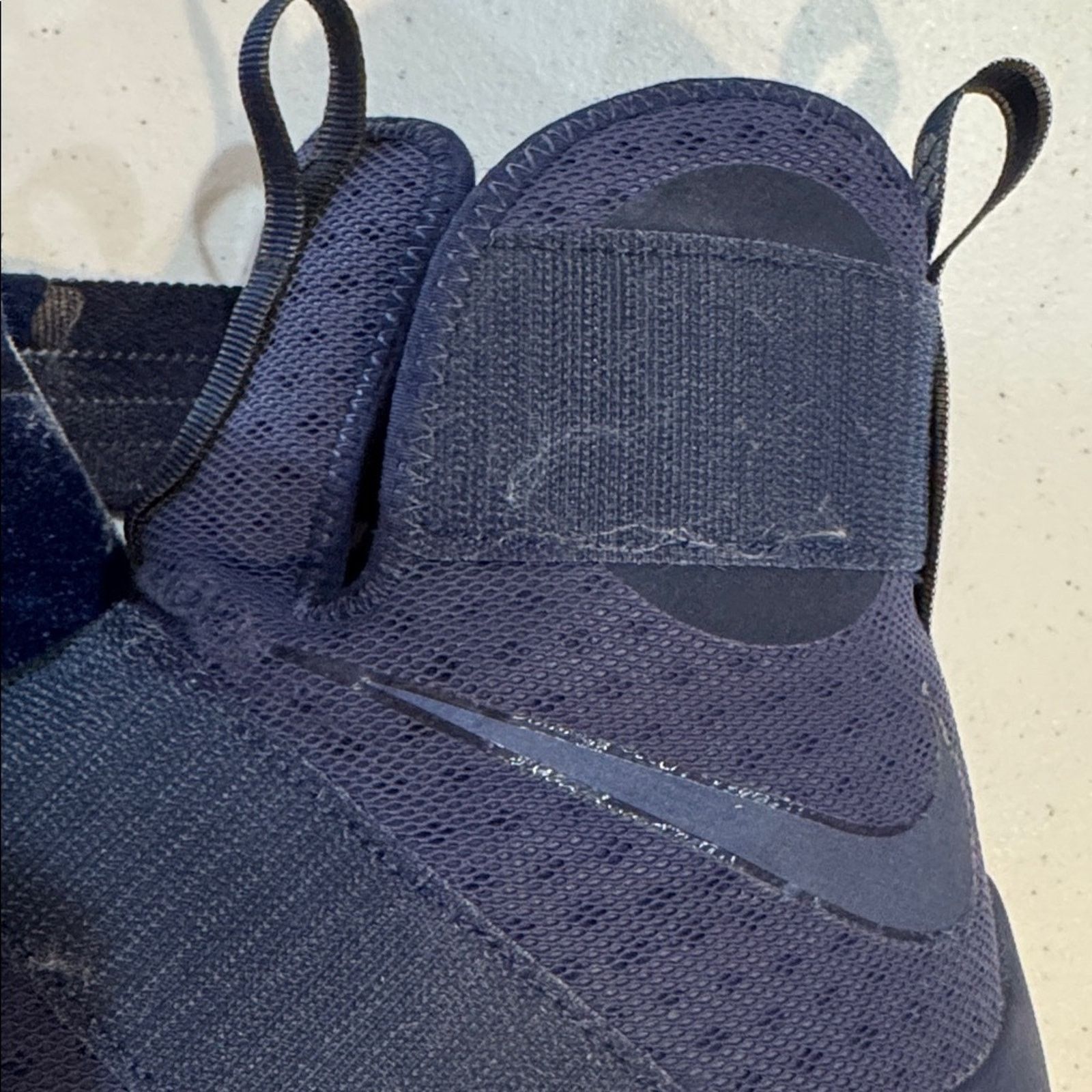Nike Nike LeBron Basketball Shoes w/ Velcro Straps & Suede Finish Size US 12 / EU 45 - 10 Thumbnail