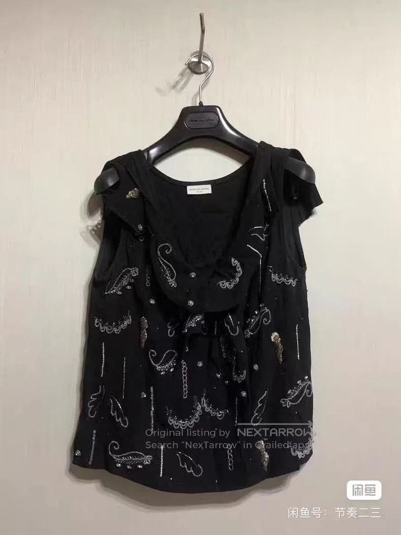 Dries Van Noten Dries Van Noten size:36 Beaded Heavy Camisole Top Size M / US 6-8 / IT 42-44 - 3 Thumbnail