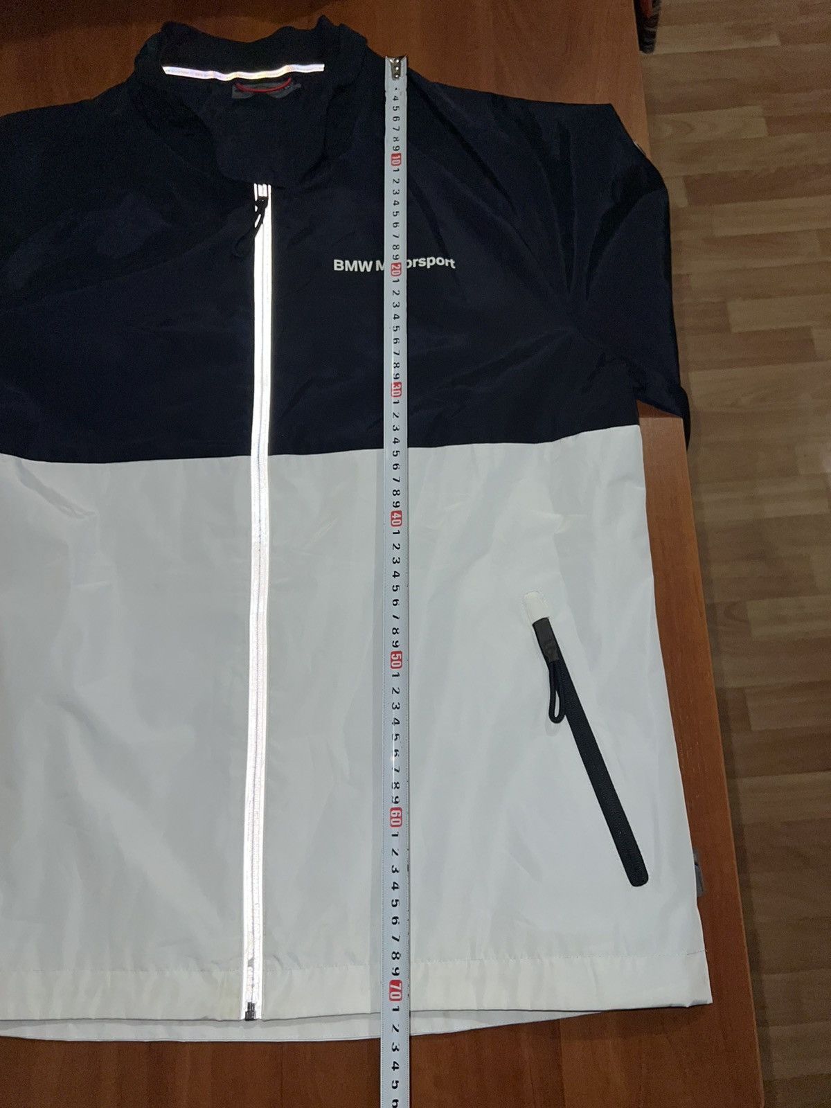 BMW BMW MOTORSPORT WINDBREAKER RACING MENS ZIP JACKET SIZE XL Size US XL / EU 56 / 4 - 20 Thumbnail