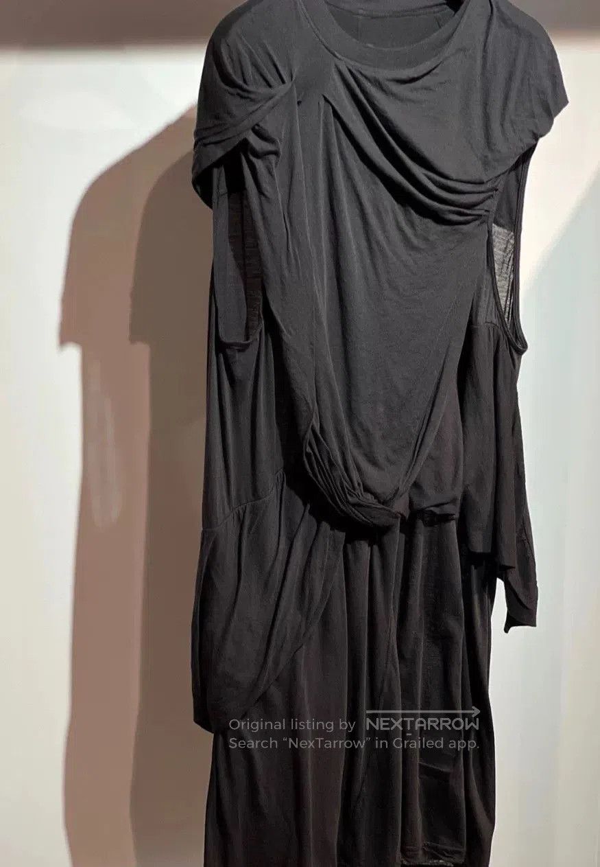 Rick Owens Drkshdw Rick Owens DRKSHDW Dress in Black. Size XS / US 0-2 / IT 36-38 - 2 Thumbnail