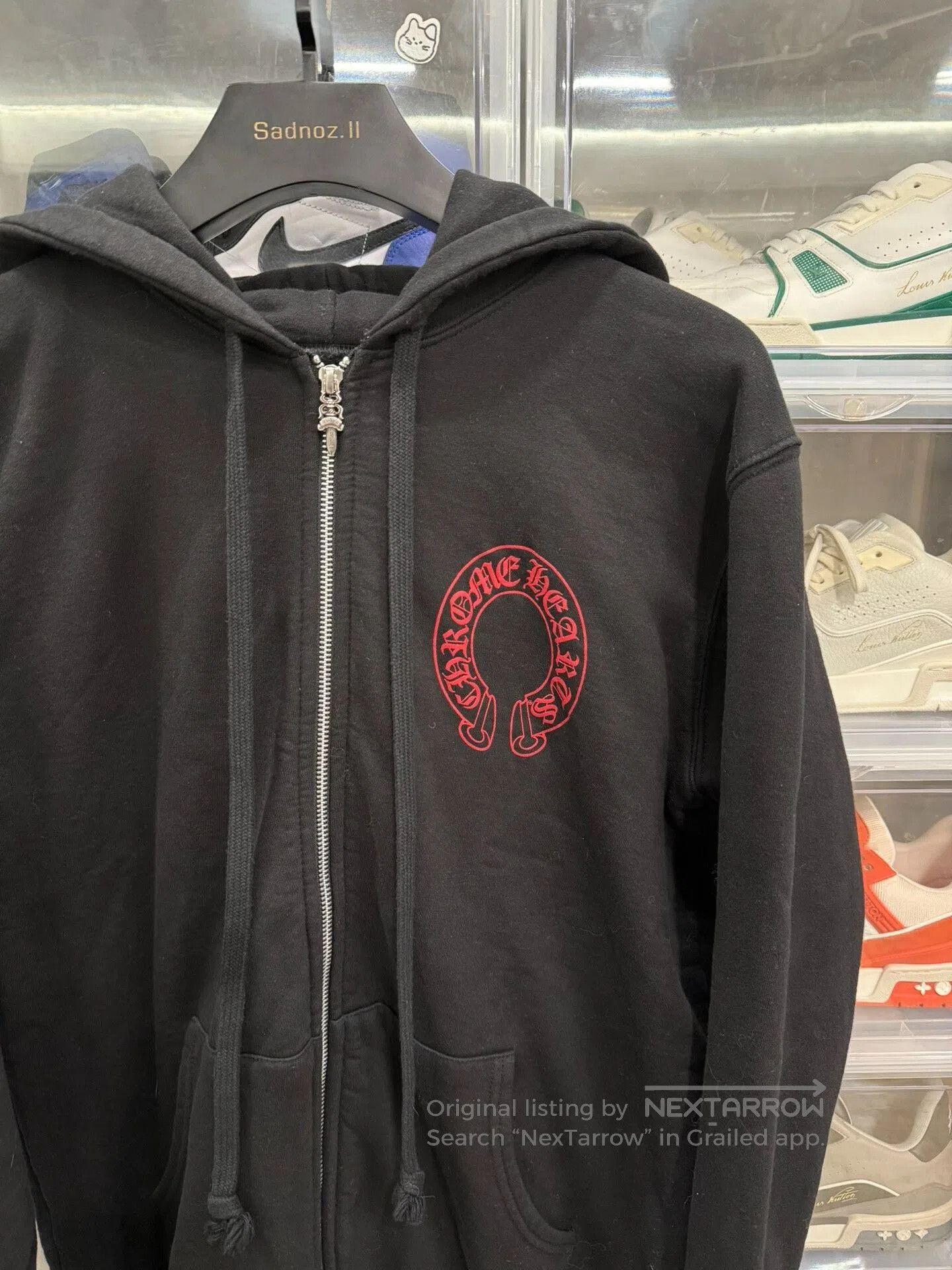 Chrome Hearts Chrome Hearts Cross Zip Sweatshirt XL. Size US XL / EU 56 / 4 - 2 Thumbnail
