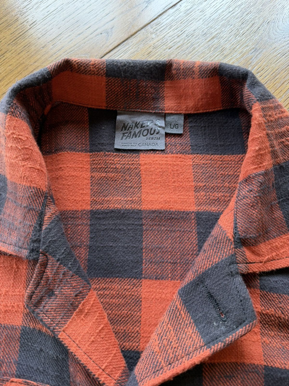 Naked & Famous Naked & Famous Flannel Camp Shirt Size US L / EU 52-54 / 3 - 2 Thumbnail