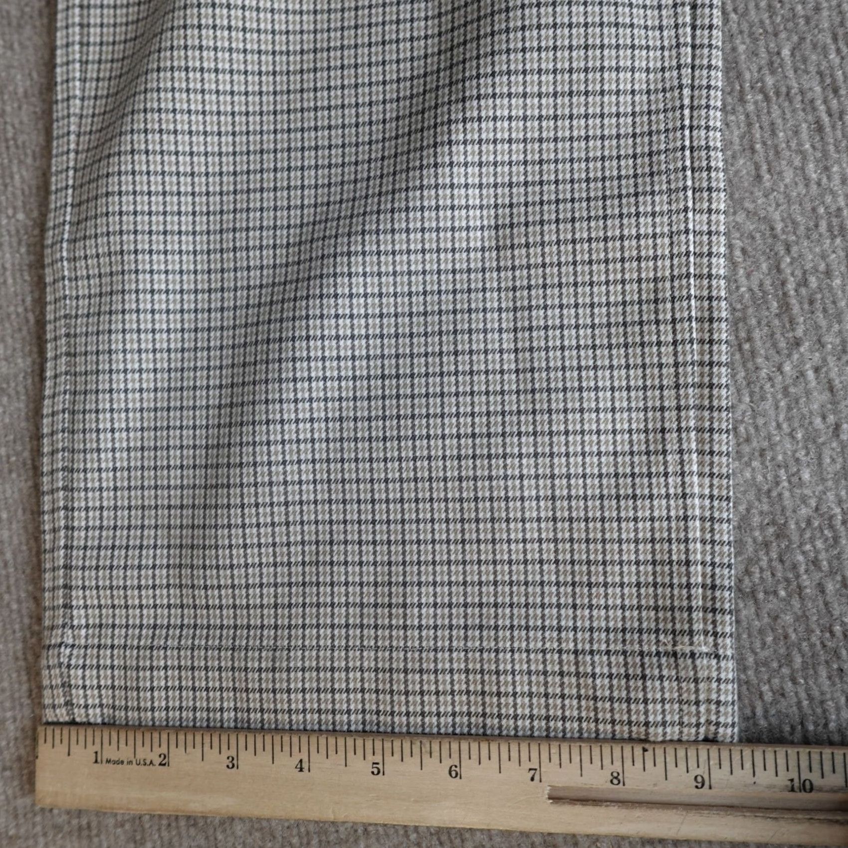 Saturdays NYC Saturdays Saturday NYC Mens Pants 36 x 30 Beige Dean Trouser Stretch Waist Pleated NEW Size US 36 / EU 52 - 5 Thumbnail