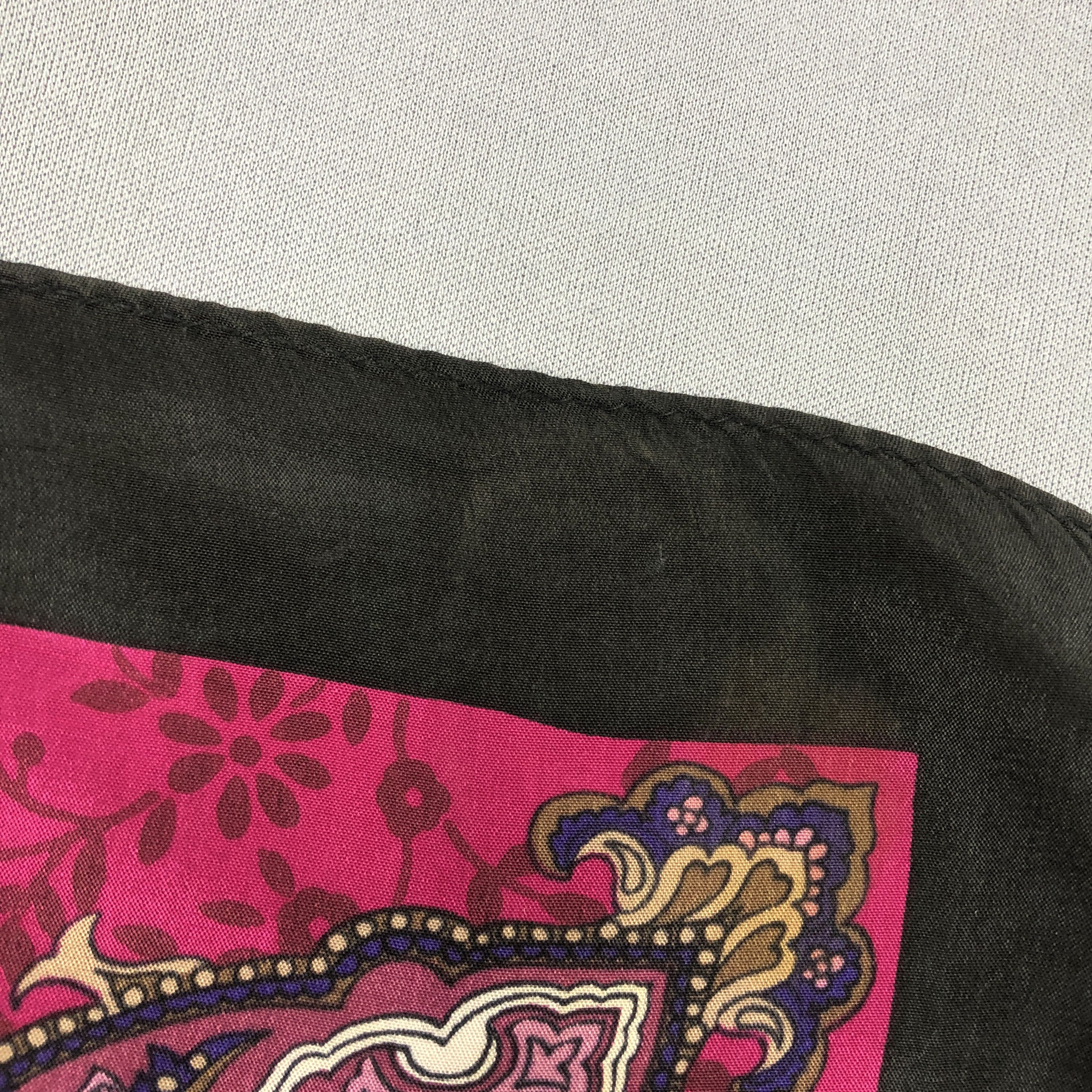 Other × Vintage Vintage SILK Scarf Twill Stole Wraps Scarves Size ONE SIZE - 16 Thumbnail