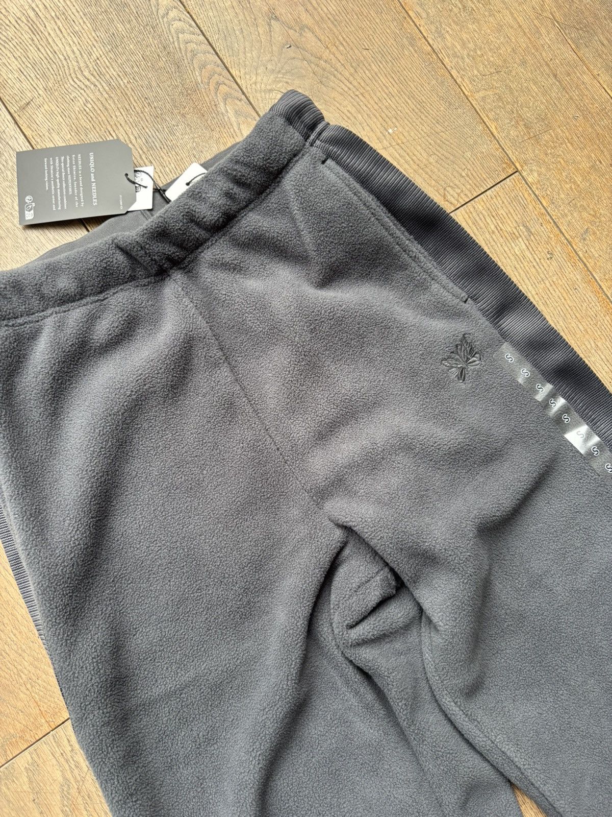 Needles Needles UNIQLO Fleece Sweat Pants Size Small Gray bottoms Size US 29 - 11 Thumbnail