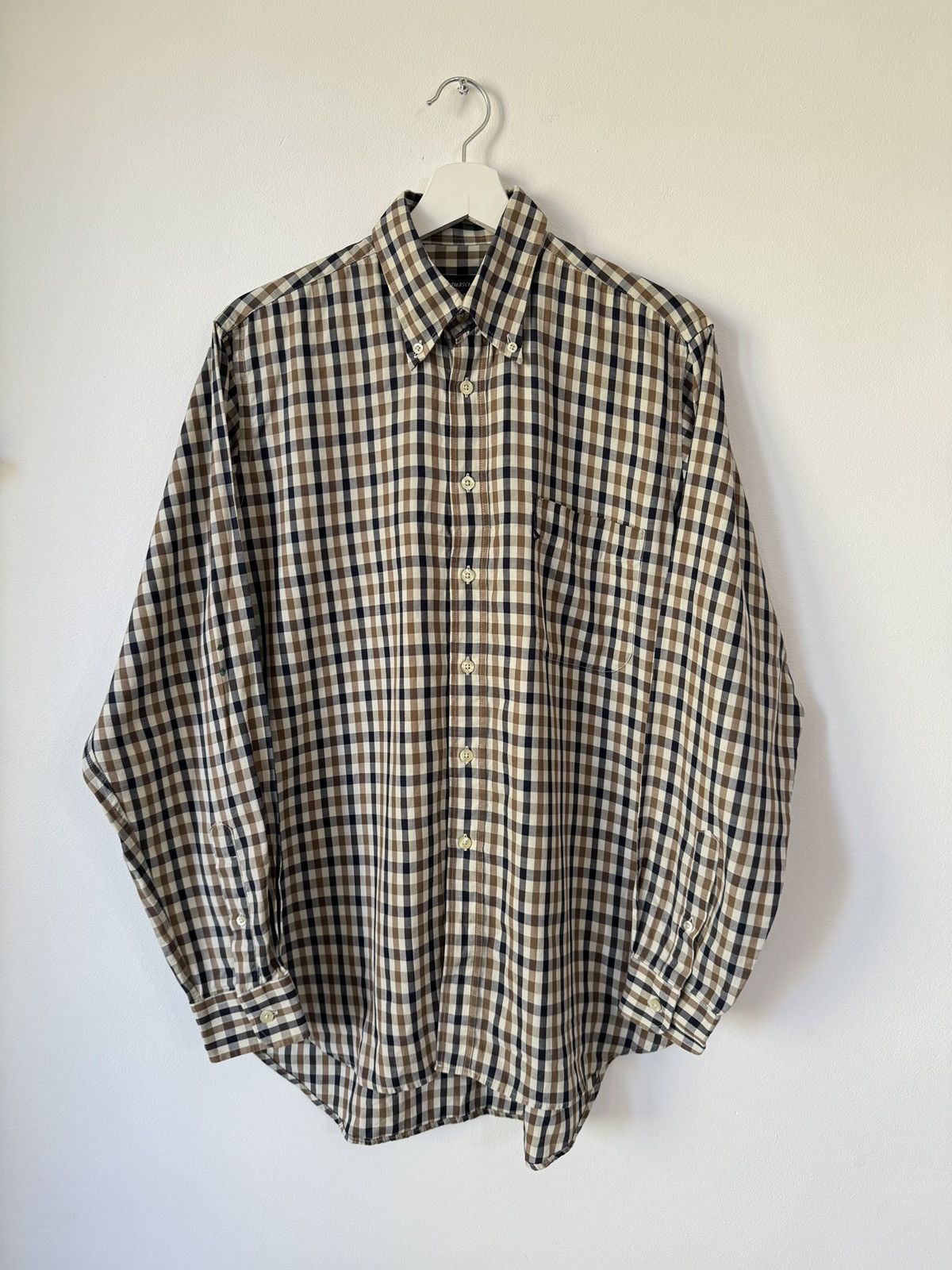 Aquascutum Aquascutum Plaid Cotton Shirt | Grailed