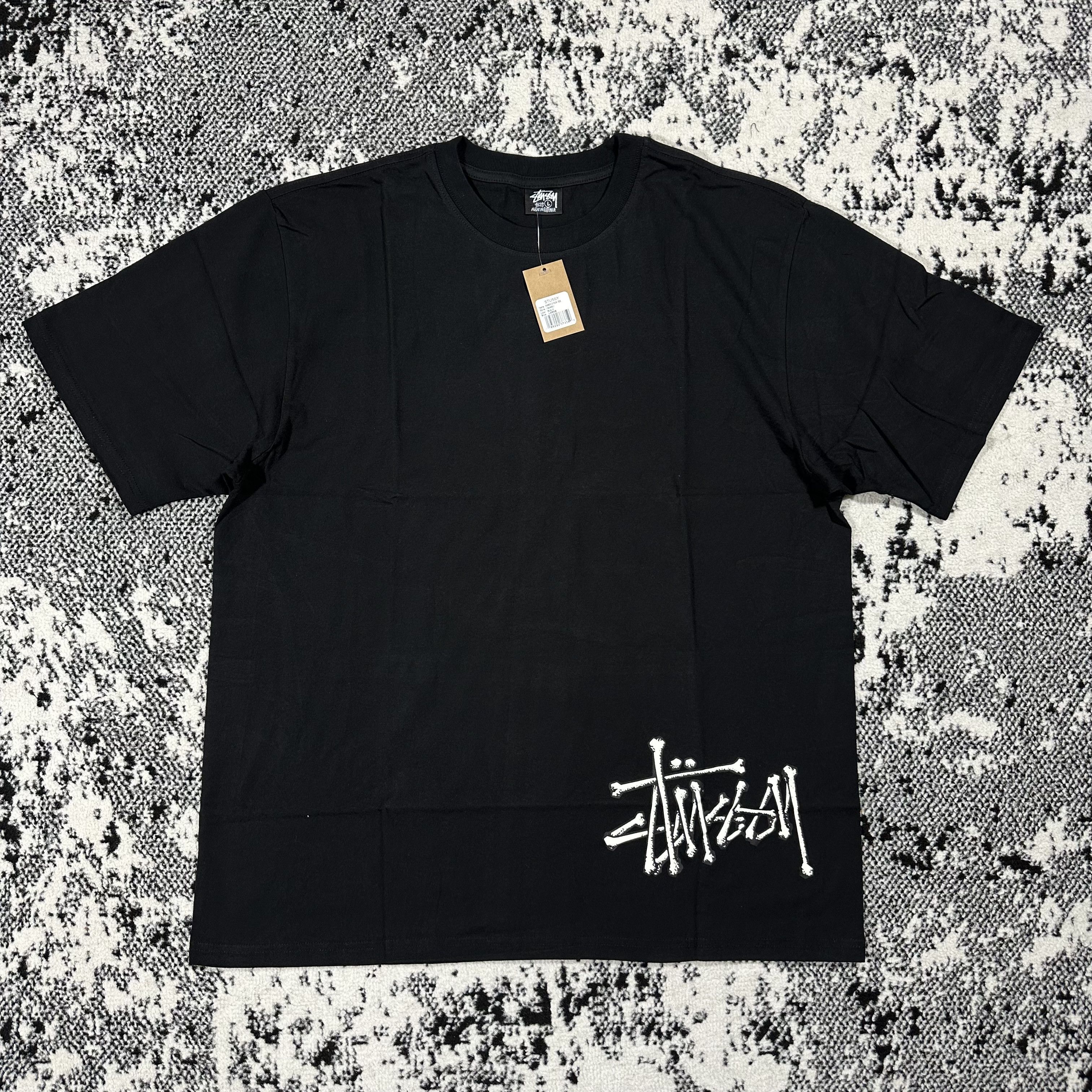 Stussy STUSSY BONES STOCK TEE - MEDIUM Size US M / EU 48-50 / 2 - 2 Thumbnail