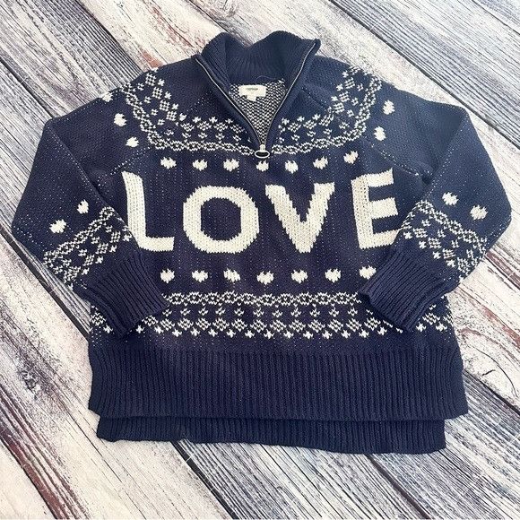 Other Aerie Love 1/4 Zip Oversized Cozy Sweater Size S / US 4 / IT 40 - 3 Thumbnail