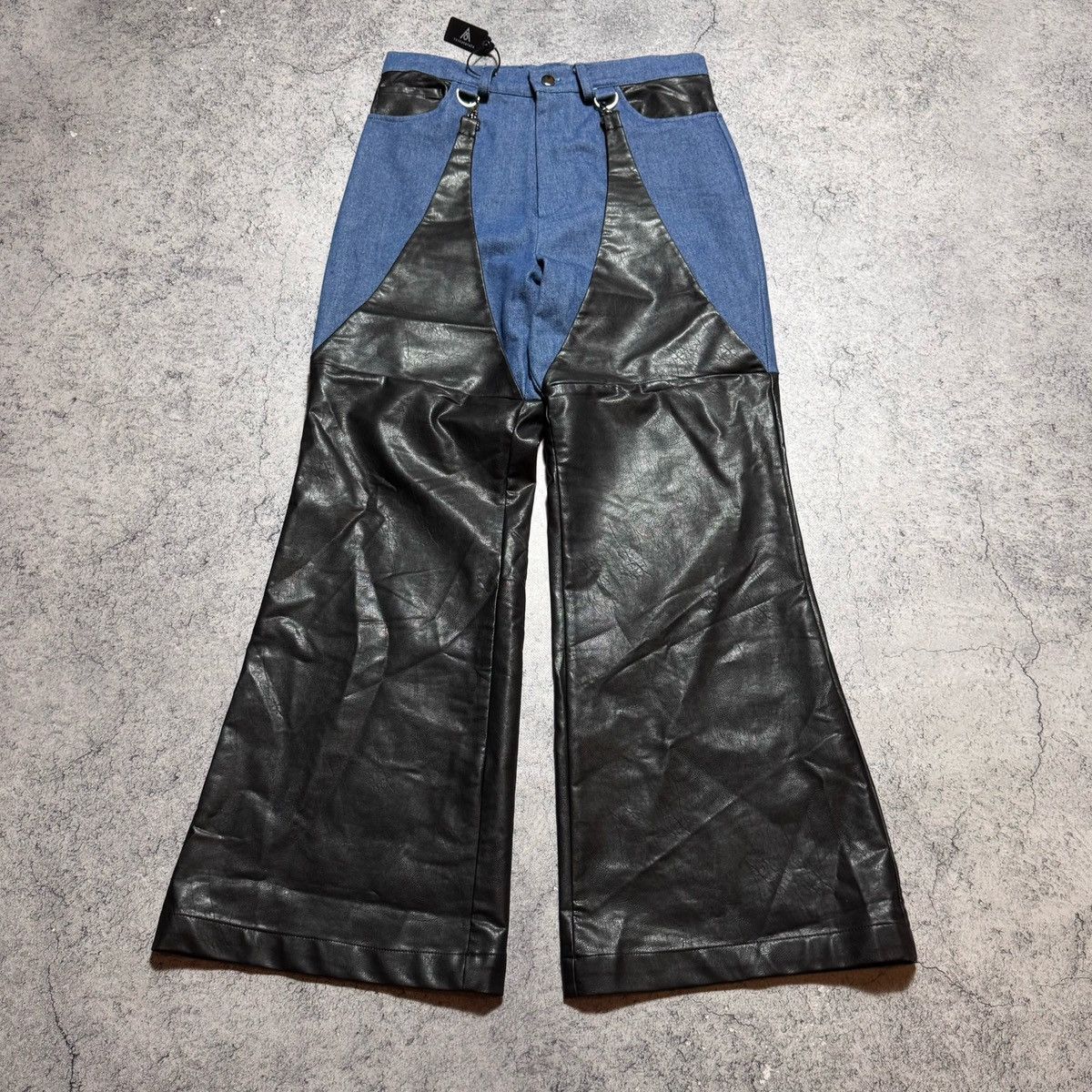Japanese Brand Rare Yoikadakada Raver Pants Mugler Style Size US 34 / EU 50 - 1 Thumbnail