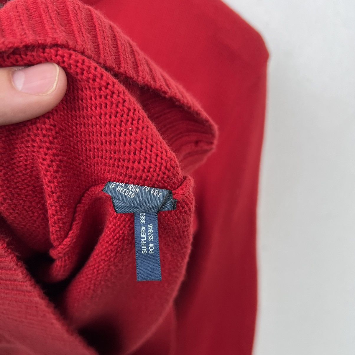 Polo Ralph Lauren × Ralph Lauren × Vintage Polo Ralph Lauren 1/4 zip hoodie sweater vintage Size US M / EU 48-50 / 2 - 4 Thumbnail