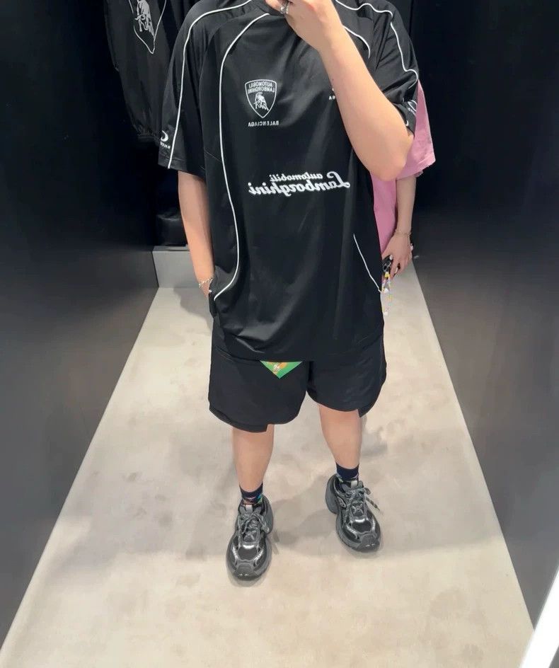 Balenciaga Balenciaga Lamborghini co-branded jerseys with short sleev Size US S / EU 44-46 / 1 - 8 Thumbnail