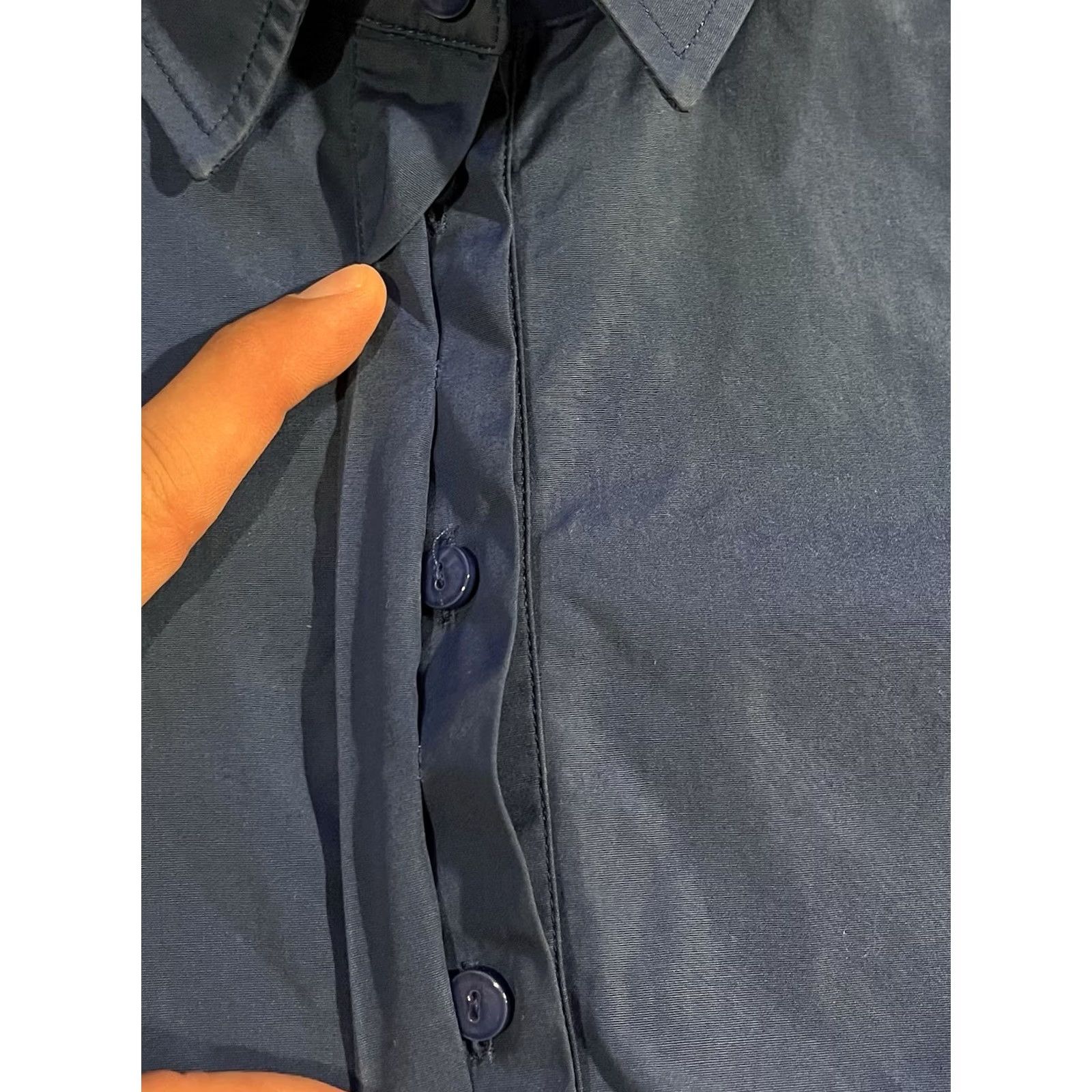 Max Mara Max Mara Blouse Dress Women’s 8 Blue Tunic A-Line Shirt Dress Casual Size M / US 6-8 / IT 42-44 - 7 Thumbnail