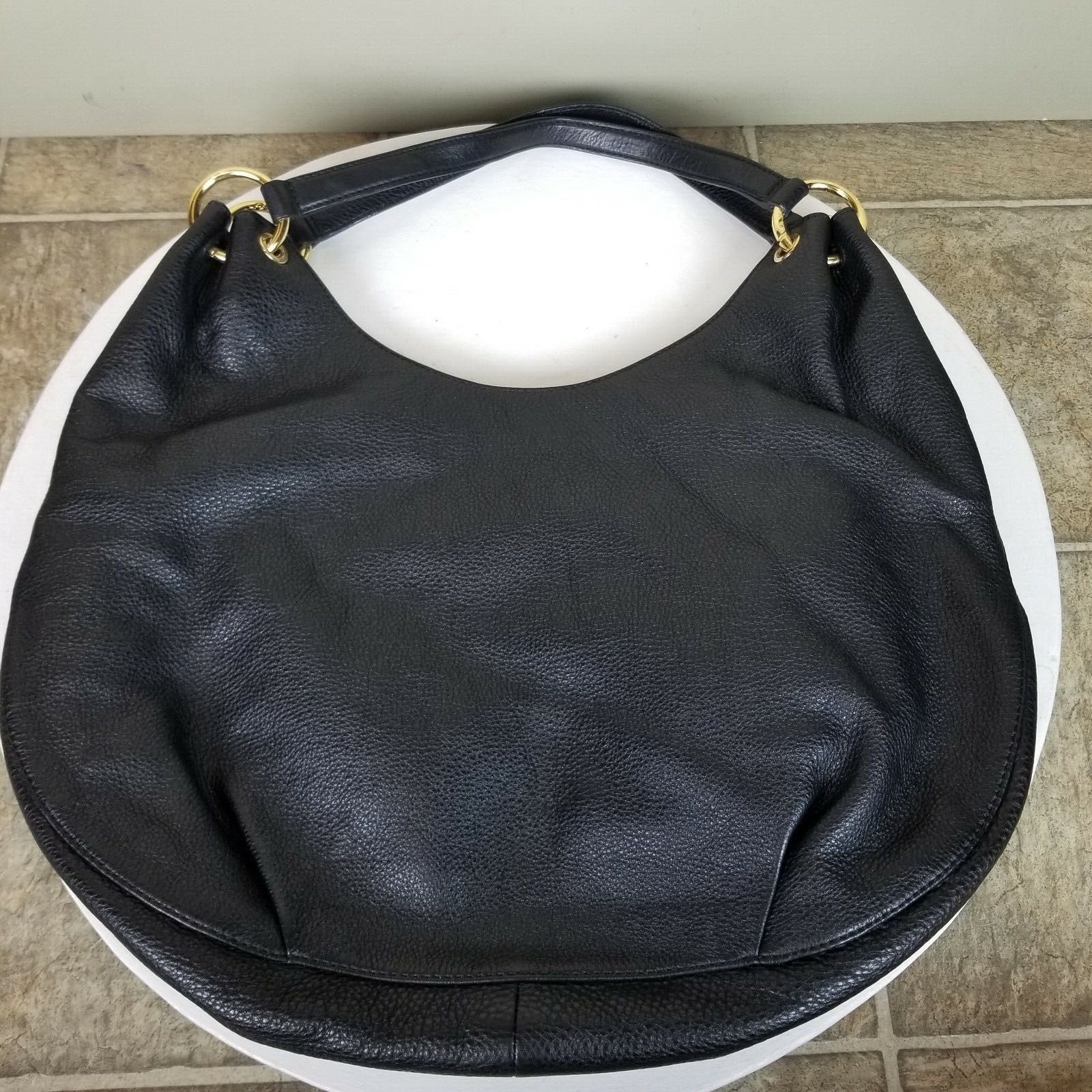 Michael Kors Michael Kors Womens Large Pebbled Leather Shoulder Tote Bag Size ONE SIZE - 7 Thumbnail