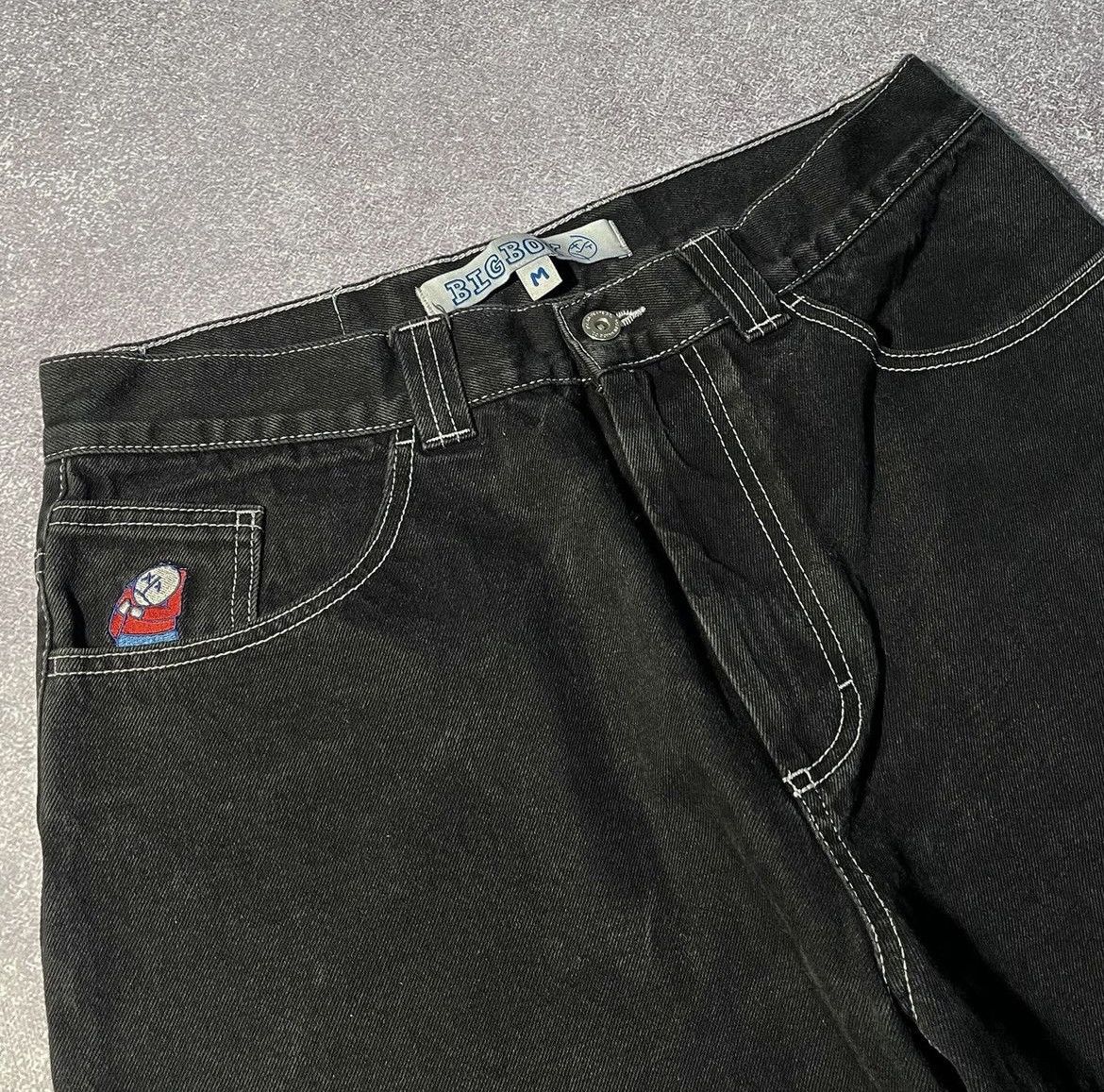 Polar Skate Co. Big boy washed black | Grailed