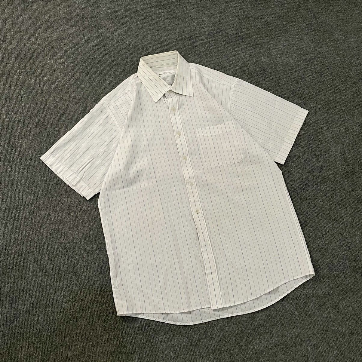 Balenciaga Balenciaga Button Up Shirt Short Sleeve Workwear Size US L / EU 52-54 / 3 - 2 Thumbnail
