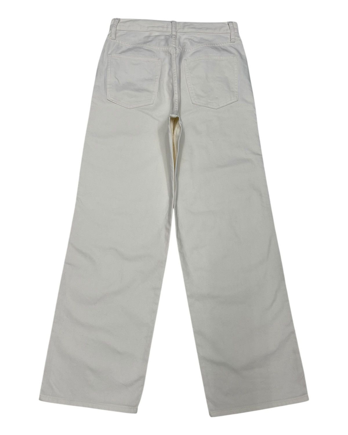 Helmut Lang × Uniqlo 🔥UNIQLO WHITE BAGGY JEANS LOOSE FIT INSPIRED HELMUT LANG Size US 28 / EU 44 - 8 Thumbnail