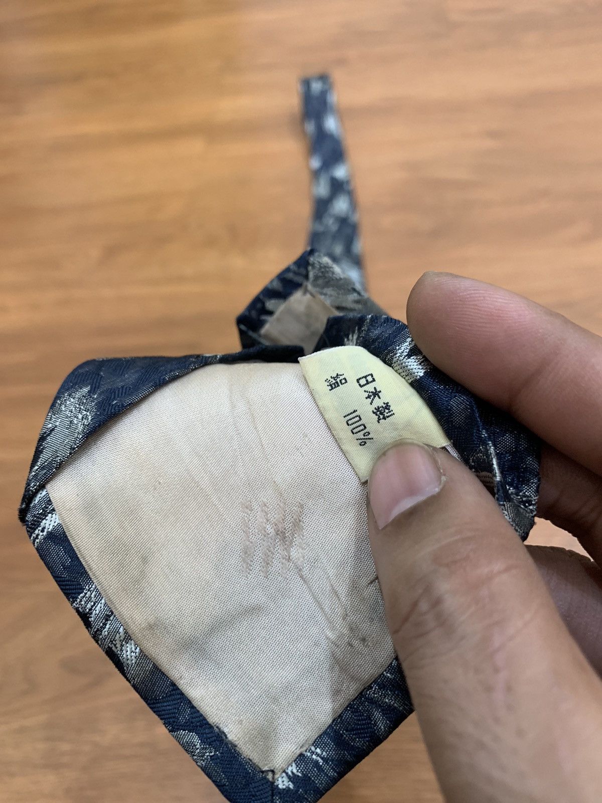 Issey Miyake Vintage issey Miyake abstrac silk neck tie Size ONE SIZE - 7 Thumbnail