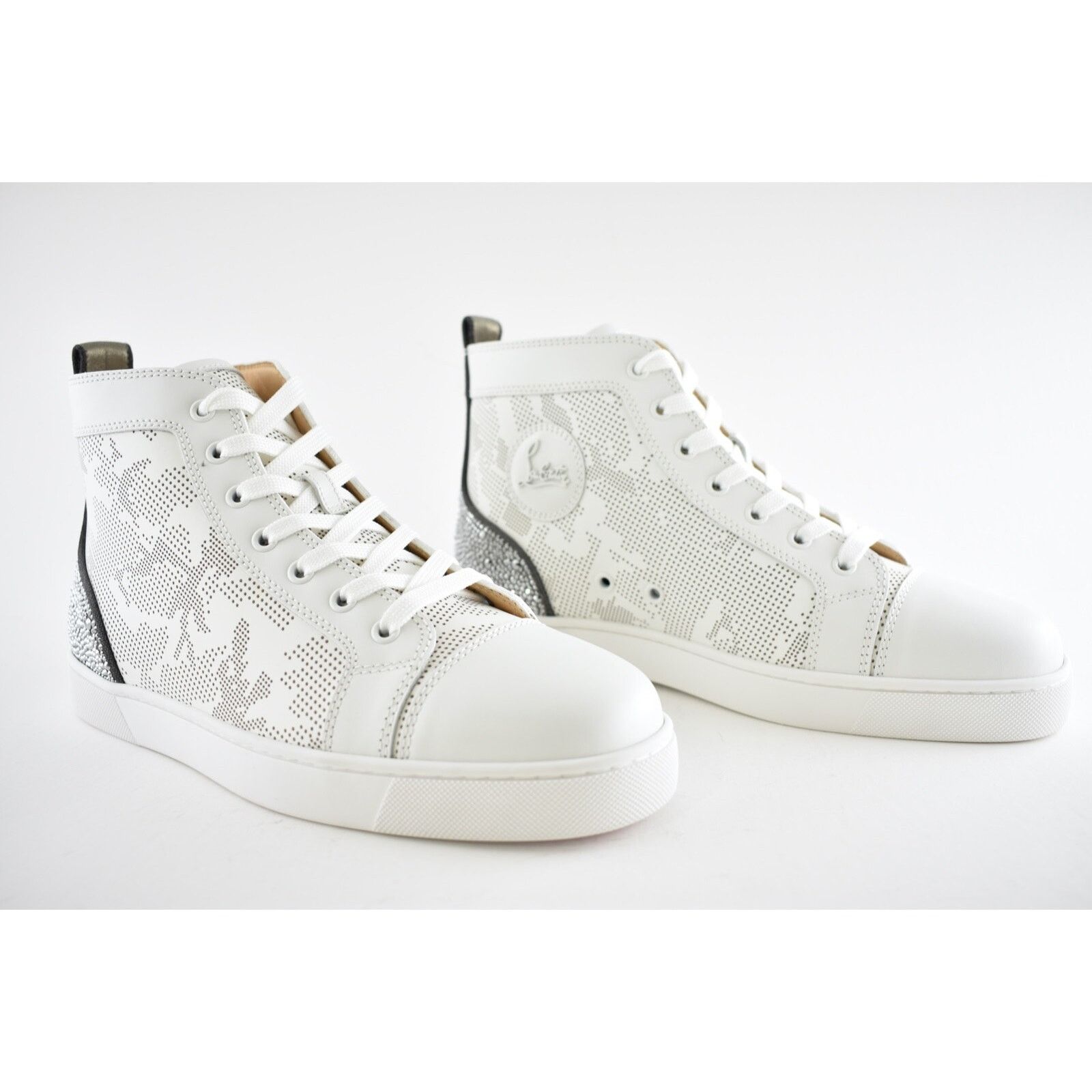 Christian Louboutin Christian Louboutin Mens Louis Calf High Top Sneaker 46 13 Size US 13 / EU 46 - 4 Thumbnail