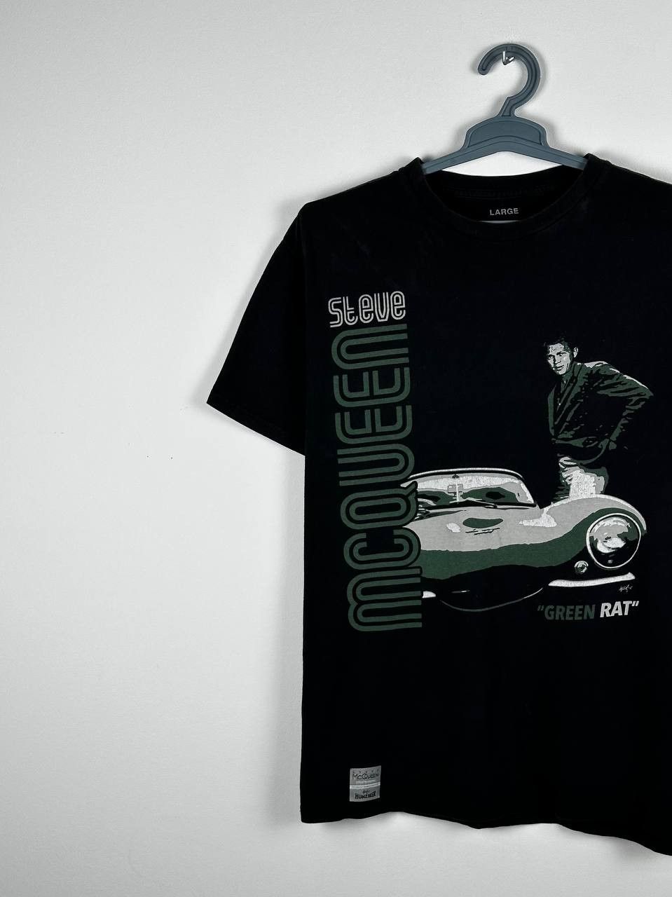 Other Green Rat Steve McQueen Art By Nicolas Hunziker T-Shirt Size US L / EU 52-54 / 3 - 2 Thumbnail