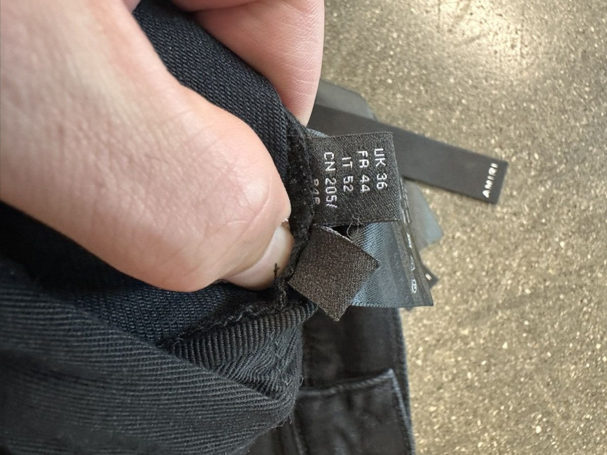 Amiri Amiri Chemist Star Patch Jeans Black Blue Size US 36 / EU 52 - 7 Thumbnail