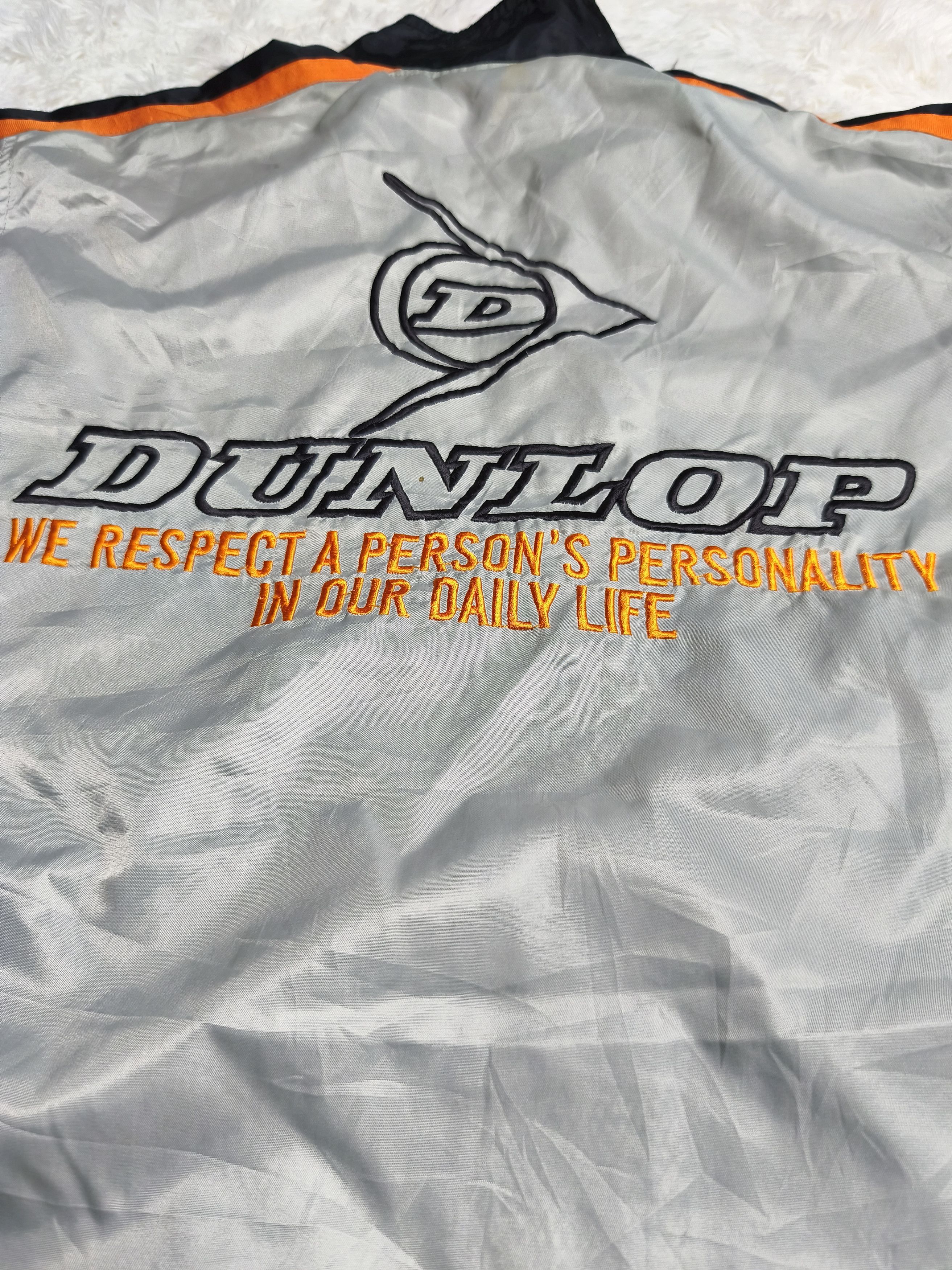 Dunlop Vintage Dunlop Motorsport Racing Jacket Size US M / EU 48-50 / 2 - 8 Thumbnail