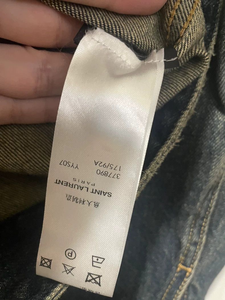 Saint Laurent Paris Saint Laurent Paris Denim jacket-2506 Size US S / EU 44-46 / 1 - 4 Thumbnail