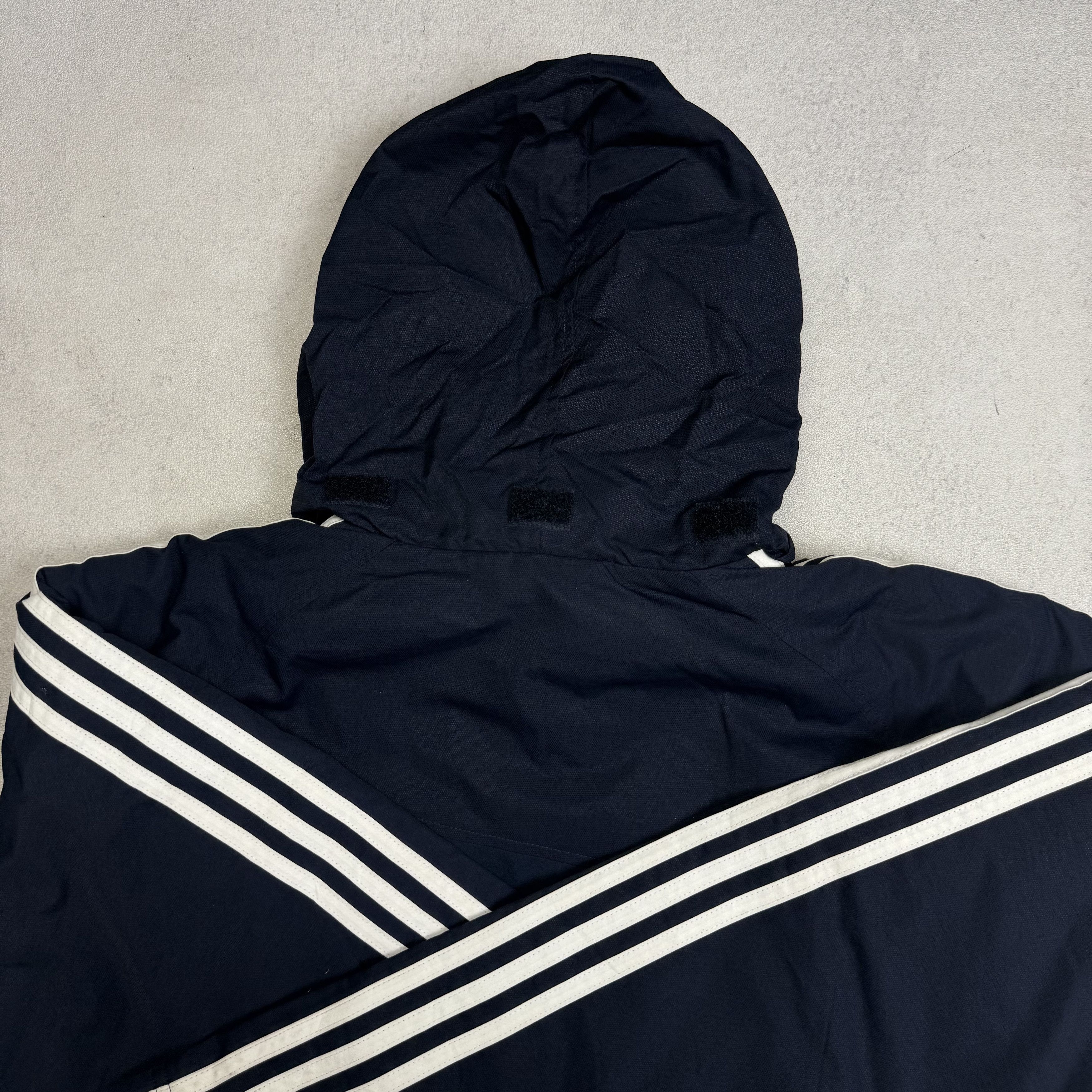 Adidas Adidas Three Stripes Puffer Jacket Size US L / EU 52-54 / 3 - 6 Thumbnail