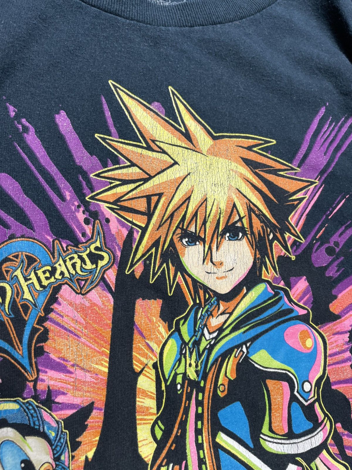 Disney Vtg Y2K Disney Kingdom Hearts Promo Game Tee Sora L Size US L / EU 52-54 / 3 - 2 Thumbnail