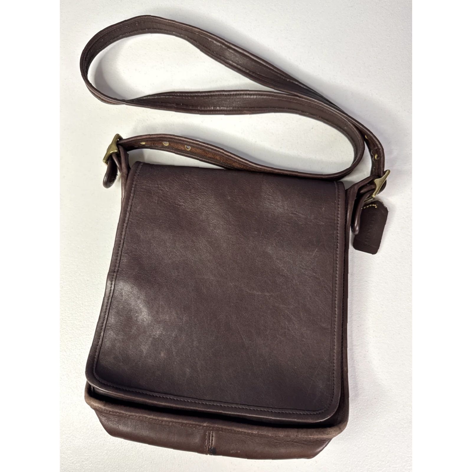 Coach VINTAGE Coach Legacy Crossbody Leather Messenger Bag Brown Size ONE SIZE - 2 Thumbnail